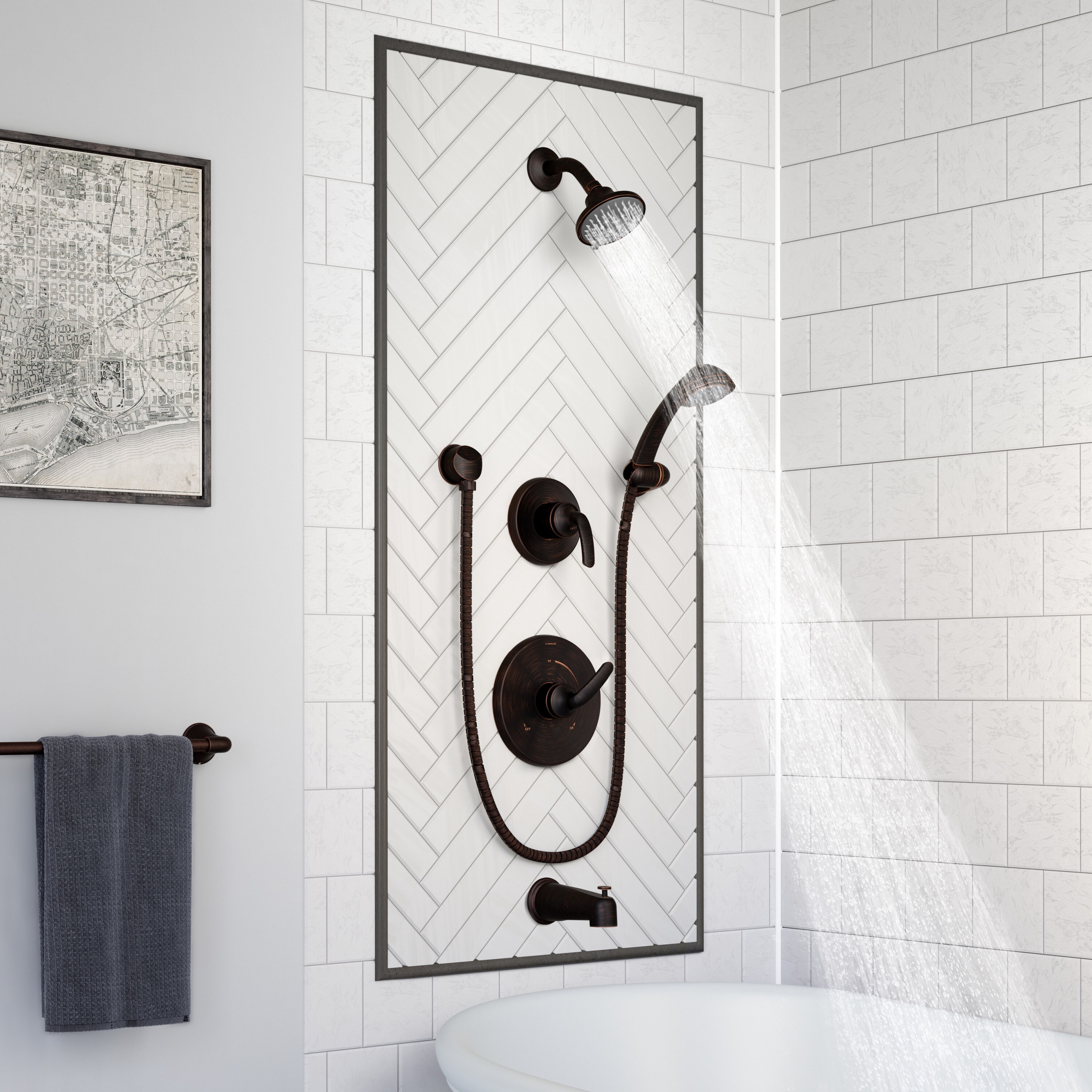 Symmons 5506-SBZ-1.5-TRM Tub-Shower-Faucets - View #6