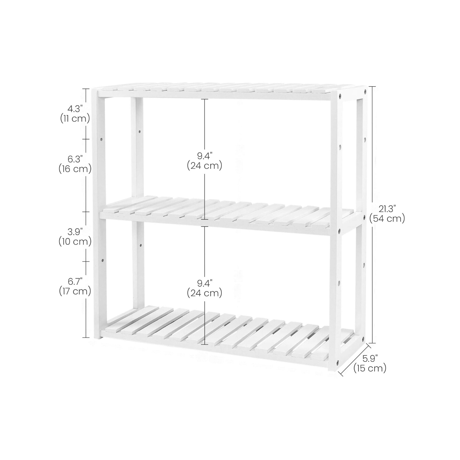 Slickblue D-SM-W31BCBU Bathroom-Shelves - View #6