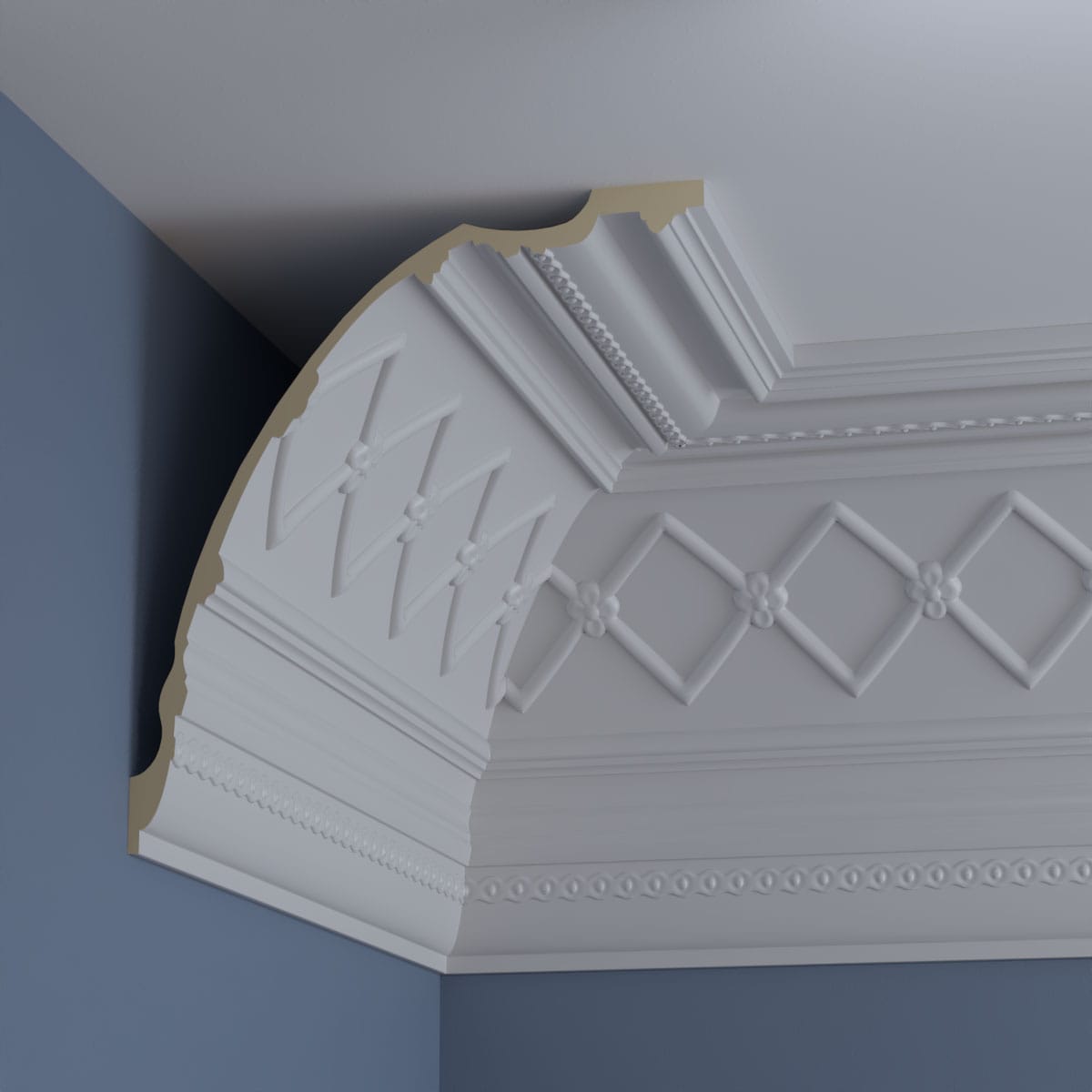 Ekena Millwork MLD18X16X24BR-CASE-2 Crown-Moulding - View #10