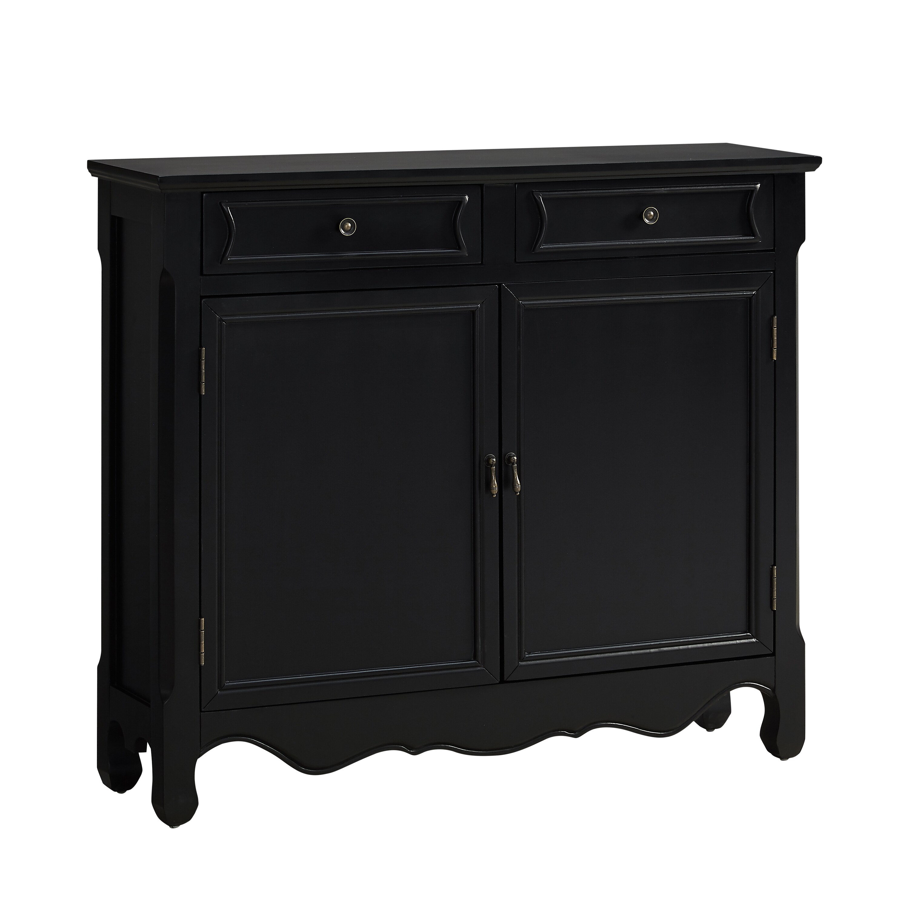 Powell PWLS242 Casual Black Console Table