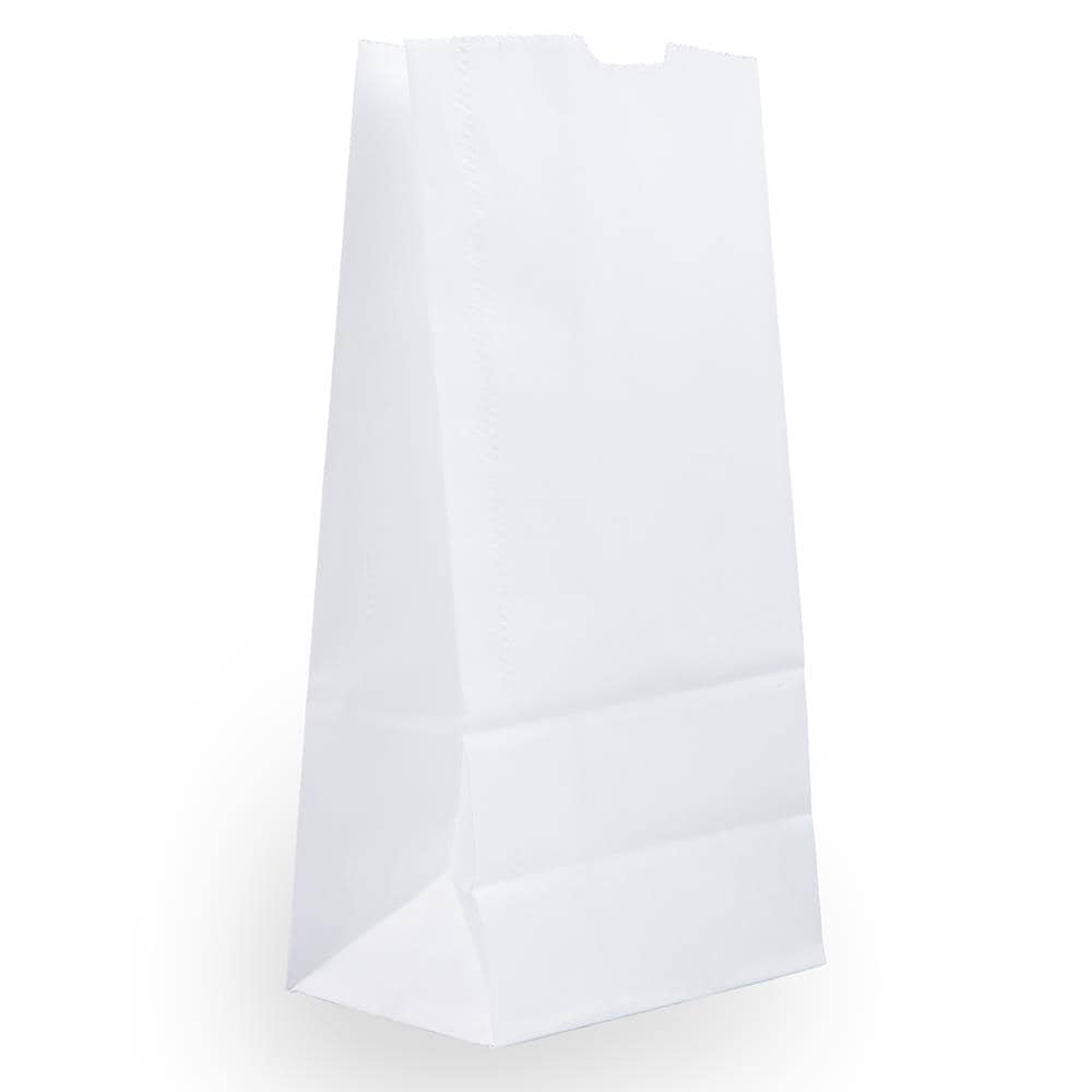 white lunch bags 4 Pound White Paper Bag Pack Of 500 lunch Bags white paper  Great for Crafts, 4 lb White Lunch Bags, Party Bags, Puppets, Envelopes and  white pa…