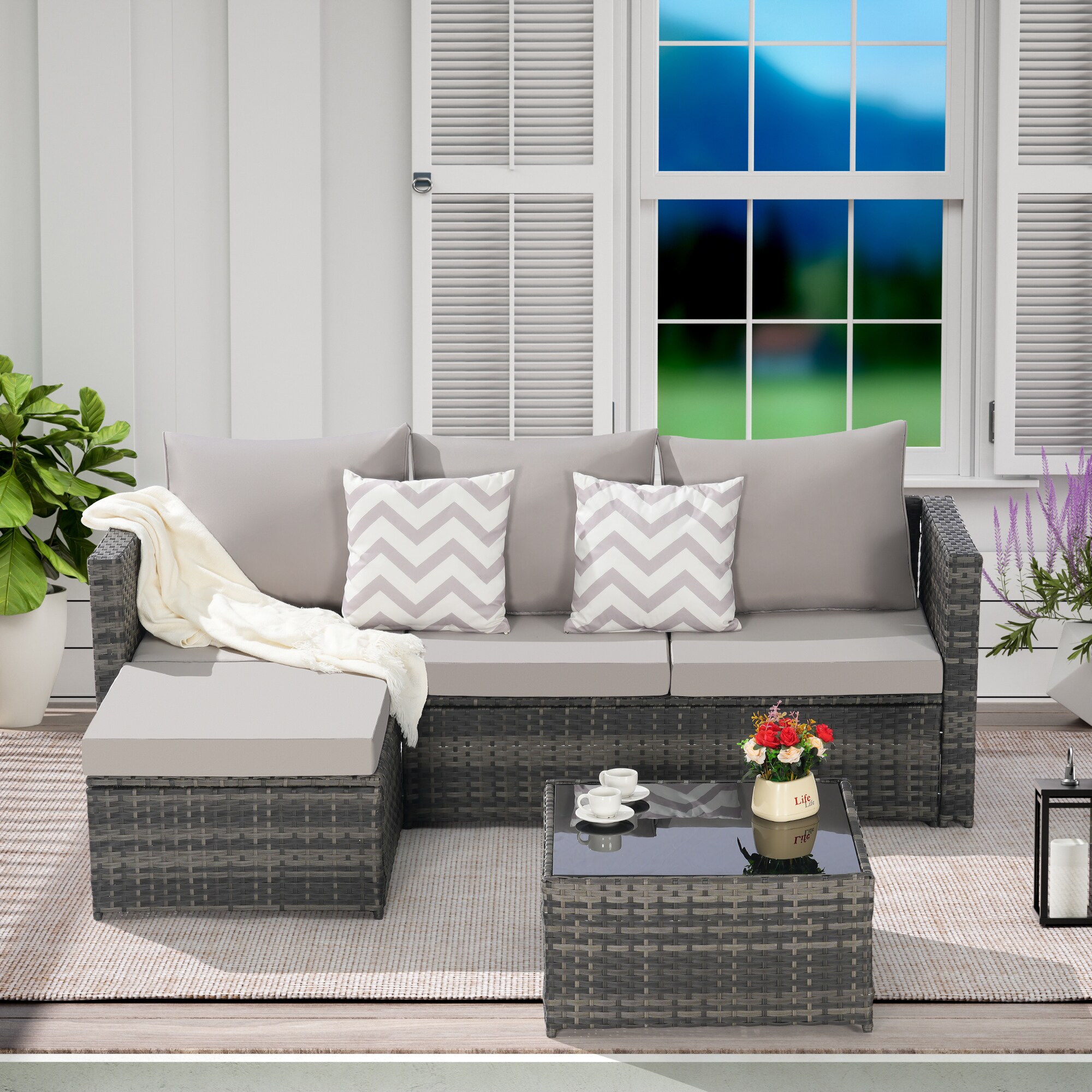 SINOFURN SYB670035BN Patio-Sofas-Daybeds - View #3