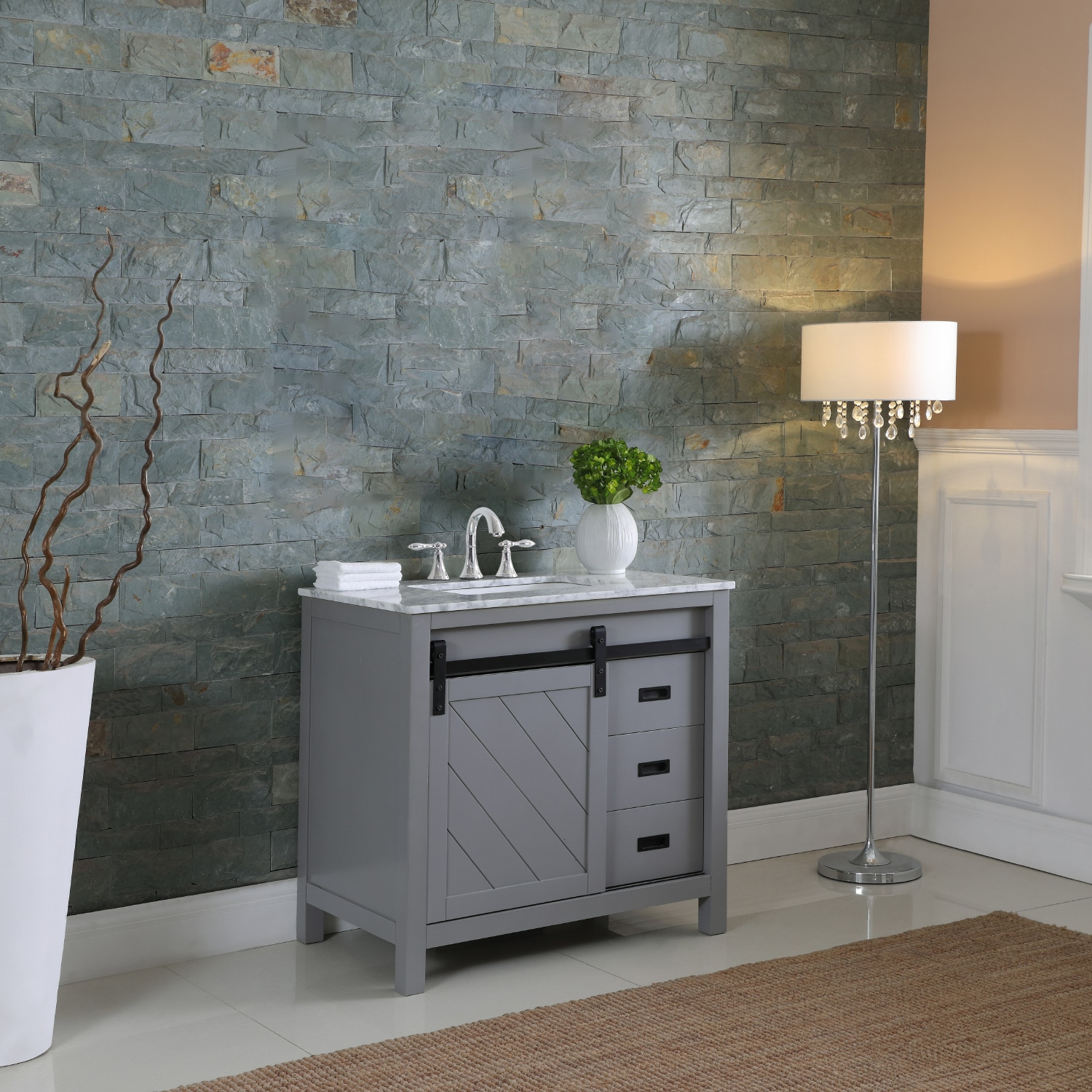 Altair 536036-GR-CA-NM Bath-Vanity-Combo - View #9