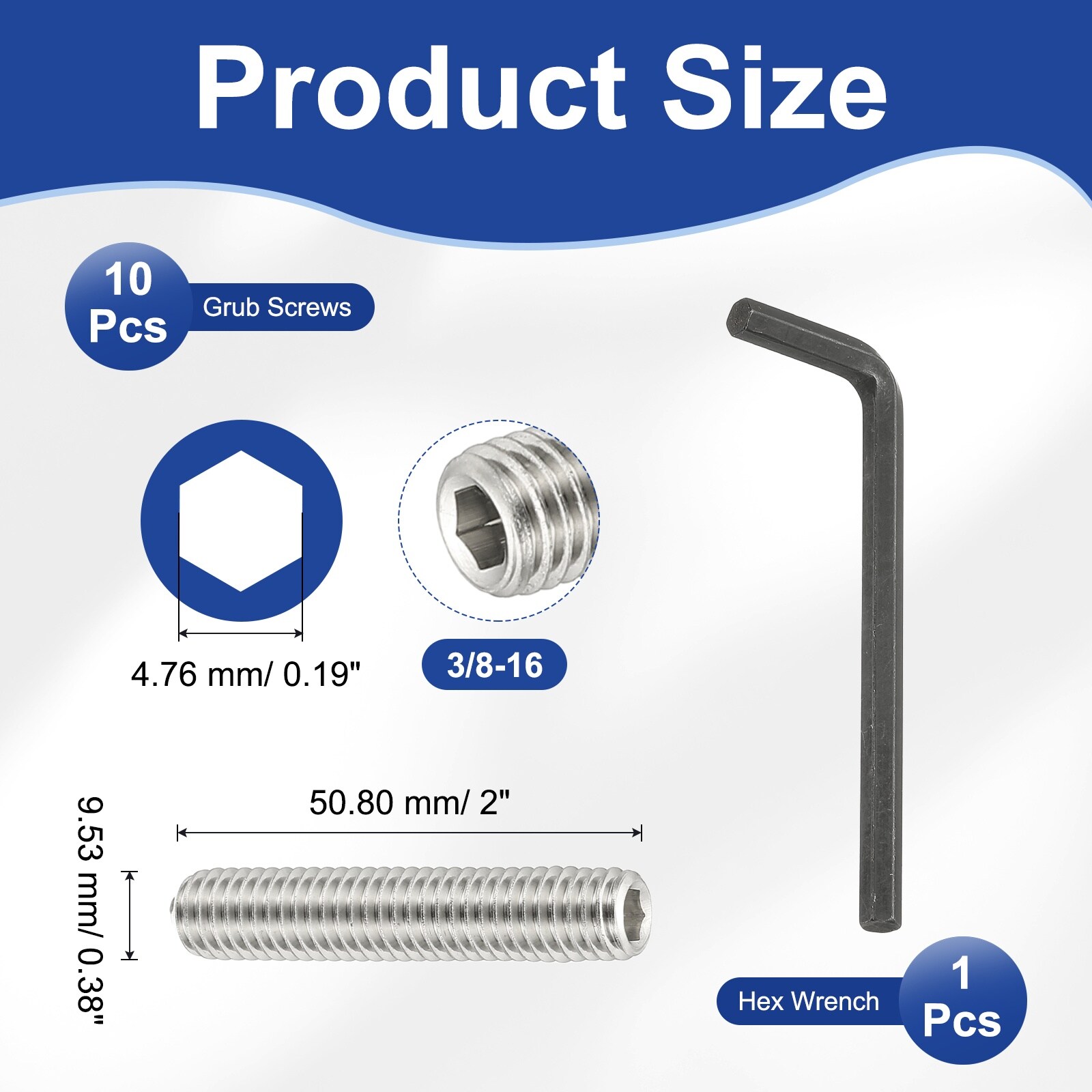 PATIKIL S26072000UX2443 Metric-Machine-Screws - View #2