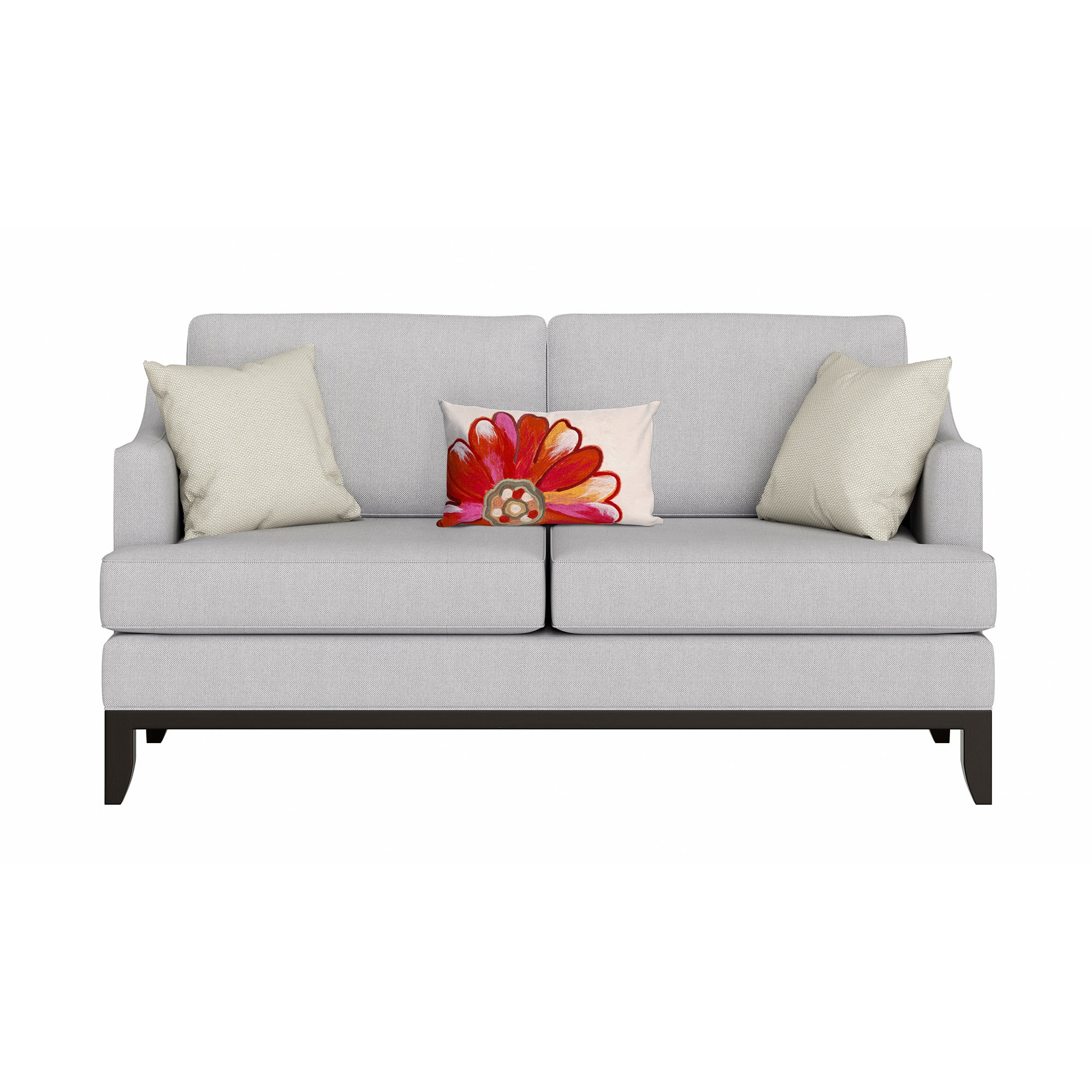 Liora Manne 7SC1S314917 Visions III 12-in x 20-in Orange Rectangular Indoor Decorative Pillow