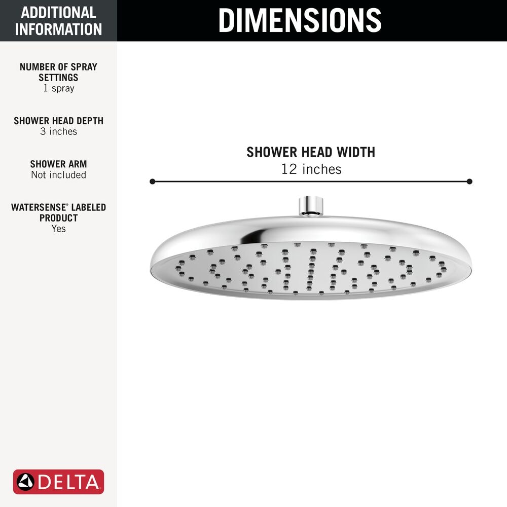 Delta 52213-PR Fixed-Showerhead - View #3