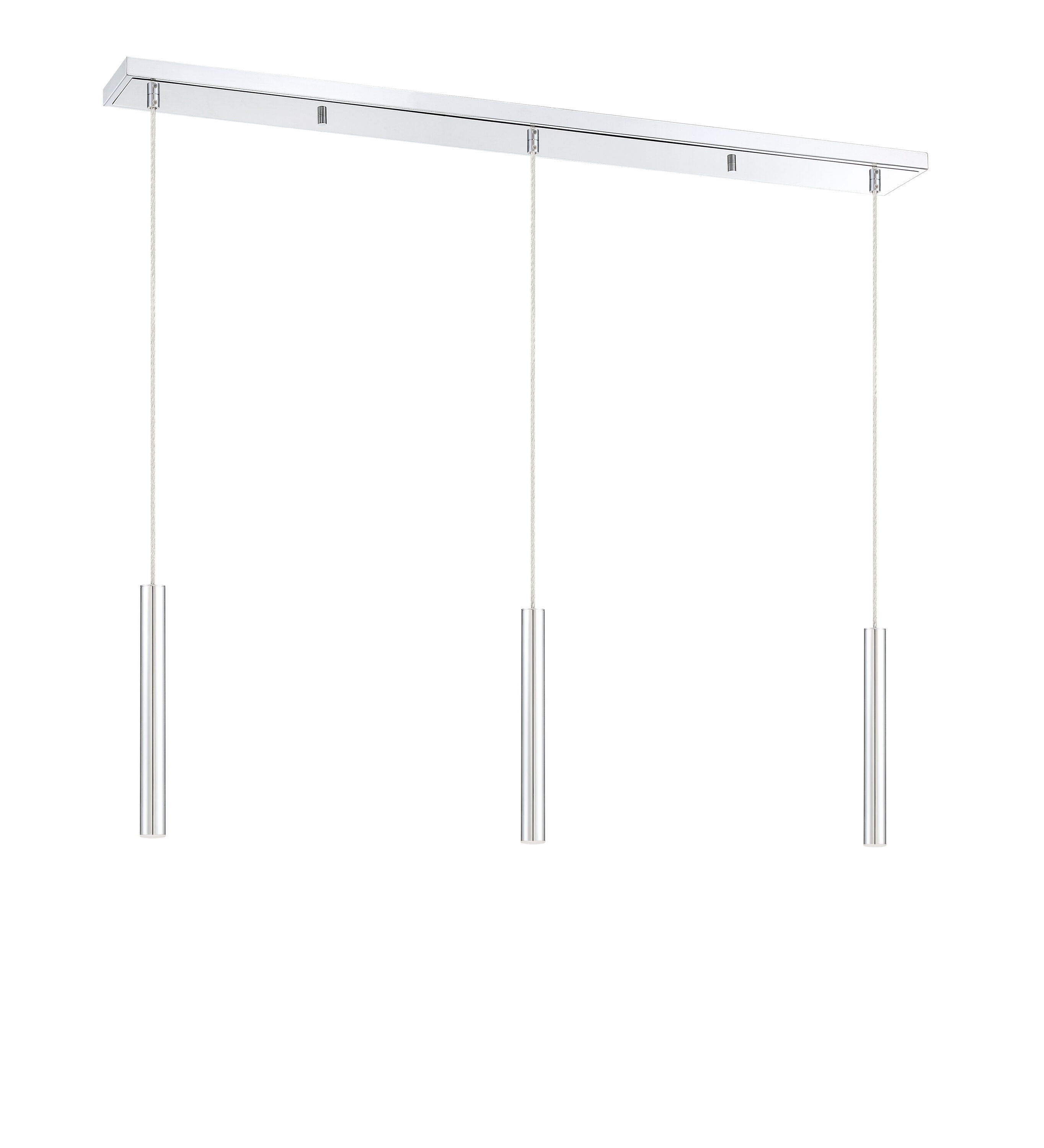 Z-Lite 917MP12-CH-LED-3LCH Pool-Table-Lighting - View #5