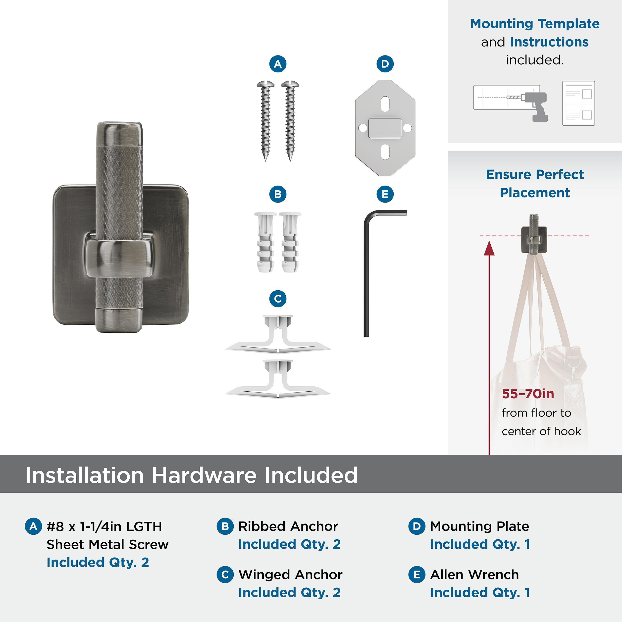 Amerock BH36563GM Robe-Hooks - View #5