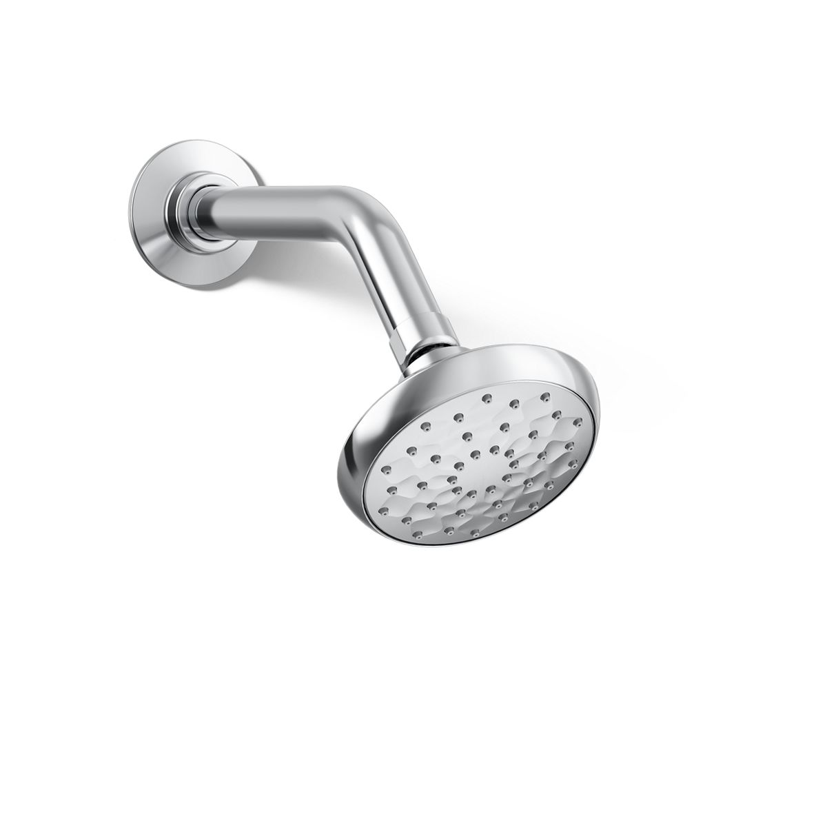 KOHLER 72423-CP Awaken 1.0 -Spray Polished chrome 3.75-in Round Fixed Shower Head 1.75 GPM