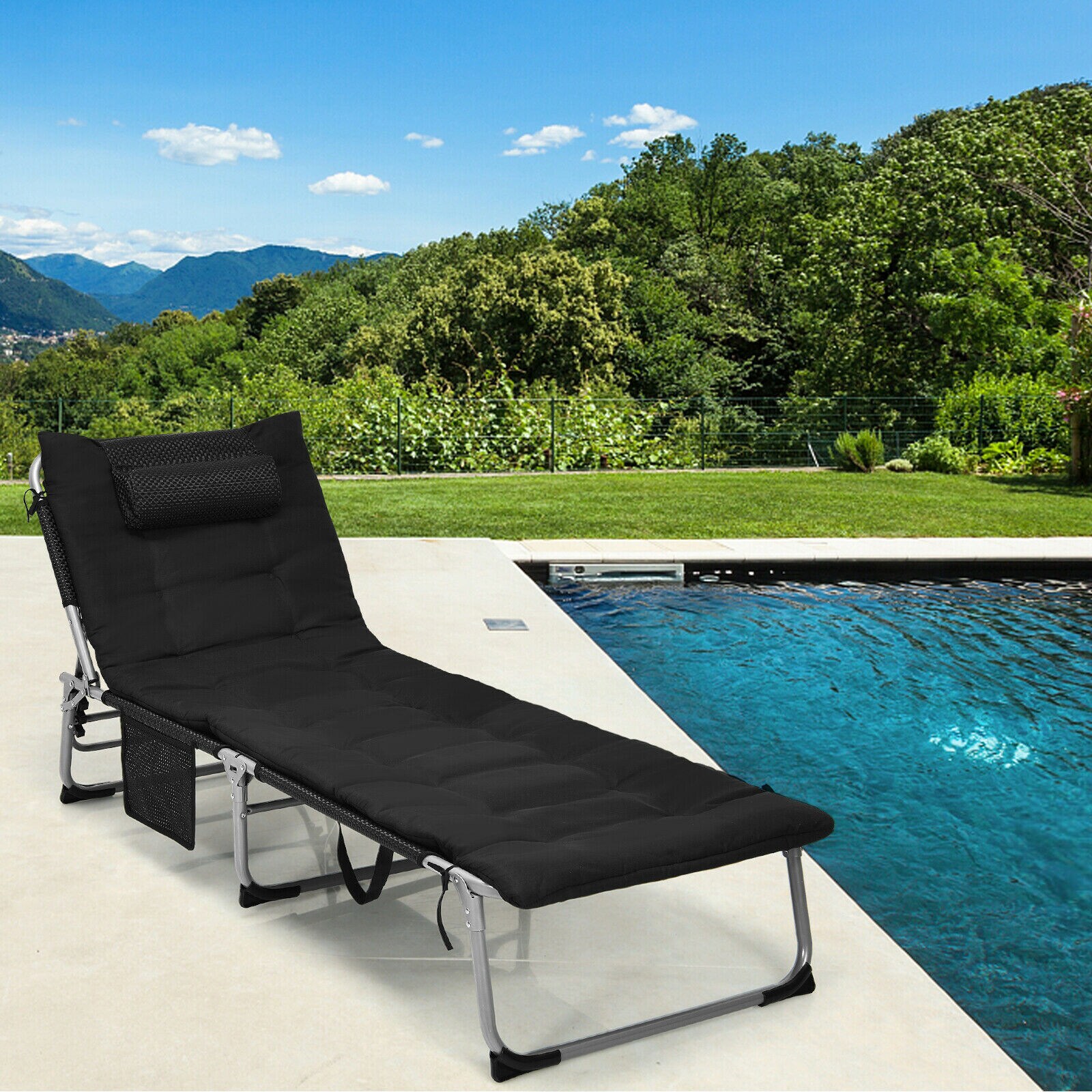 WELLFOR TDG10050BK Patio-Chairs - View #8