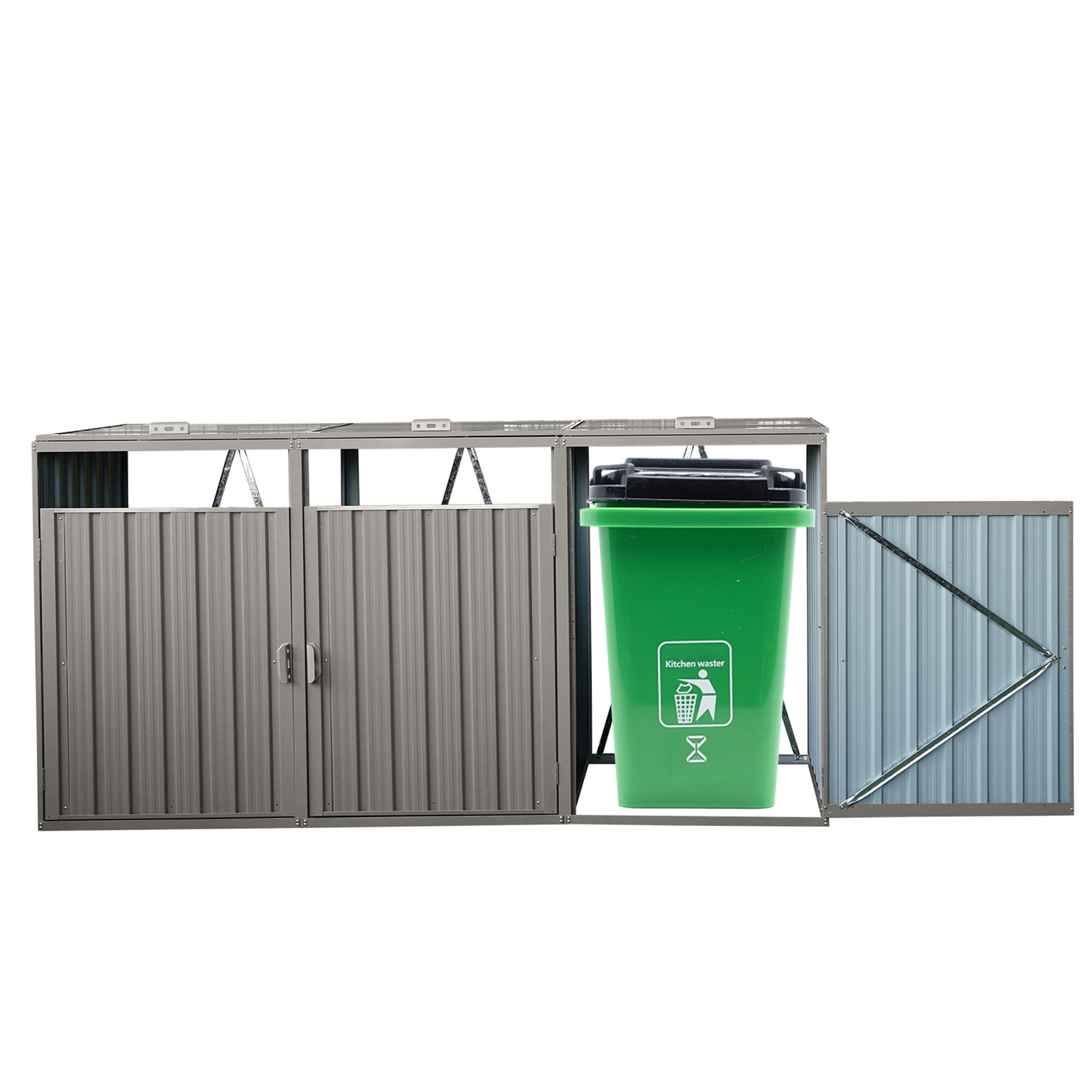 BABOOM BOM-133641-OR Metal-Storage-Buildings-Sheds - View #7
