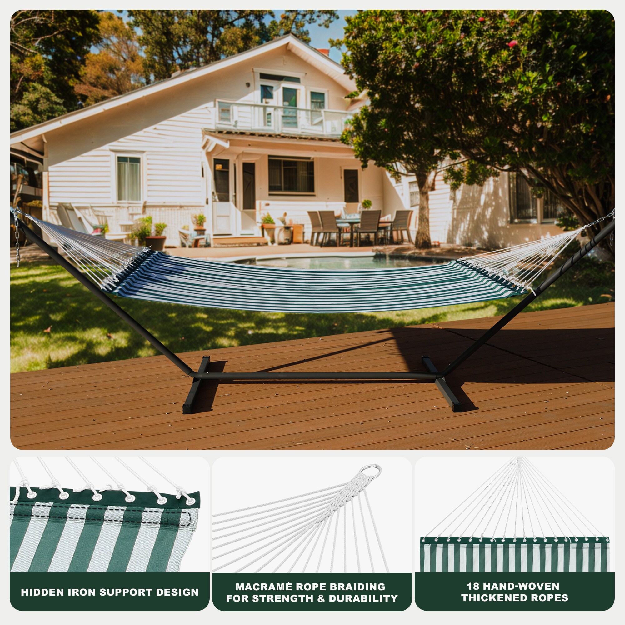 Patio Watcher HK-T-GREEN hammocks - View #4