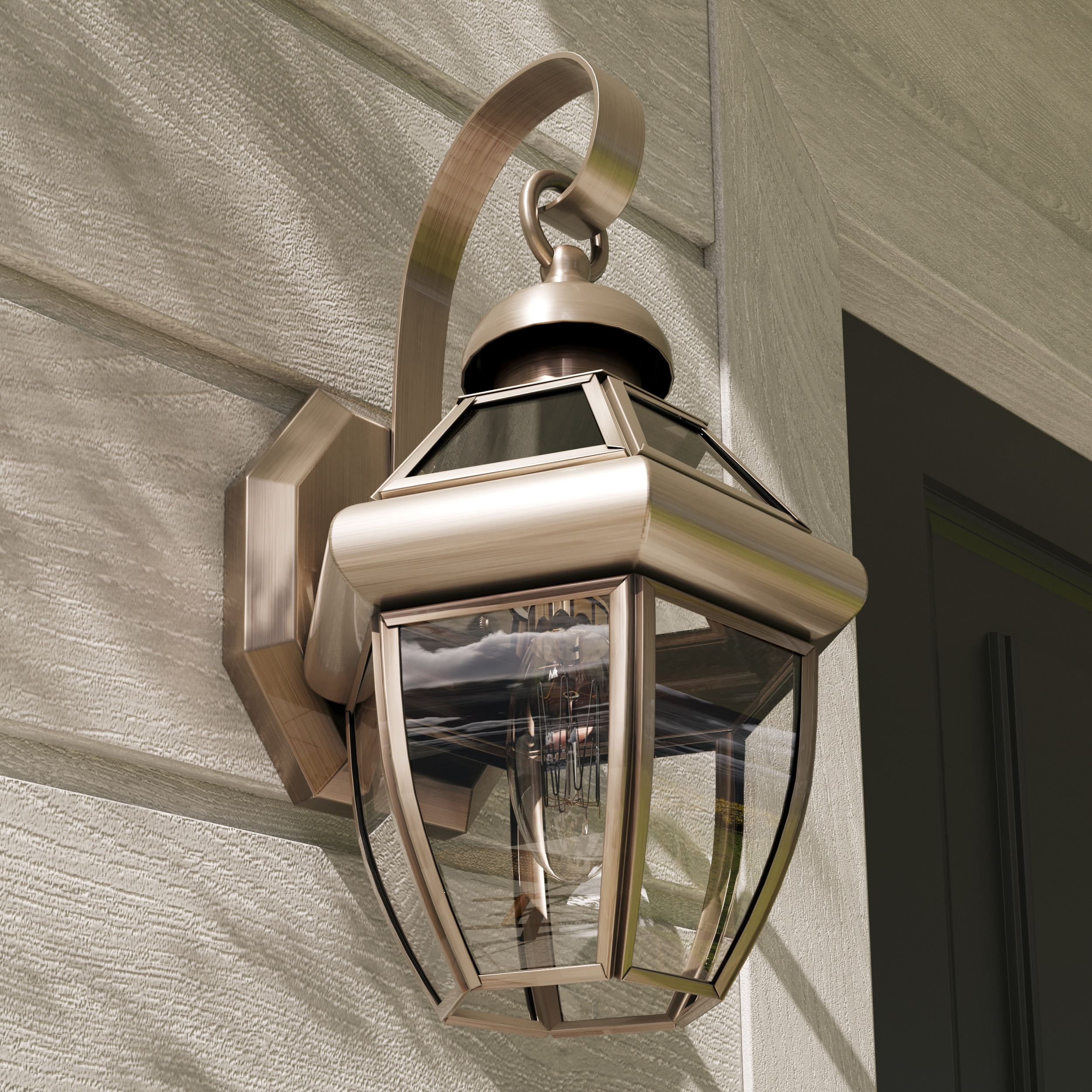 Forte Lighting 1101-01-34 Outdoor-Wall-Lighting - View #8