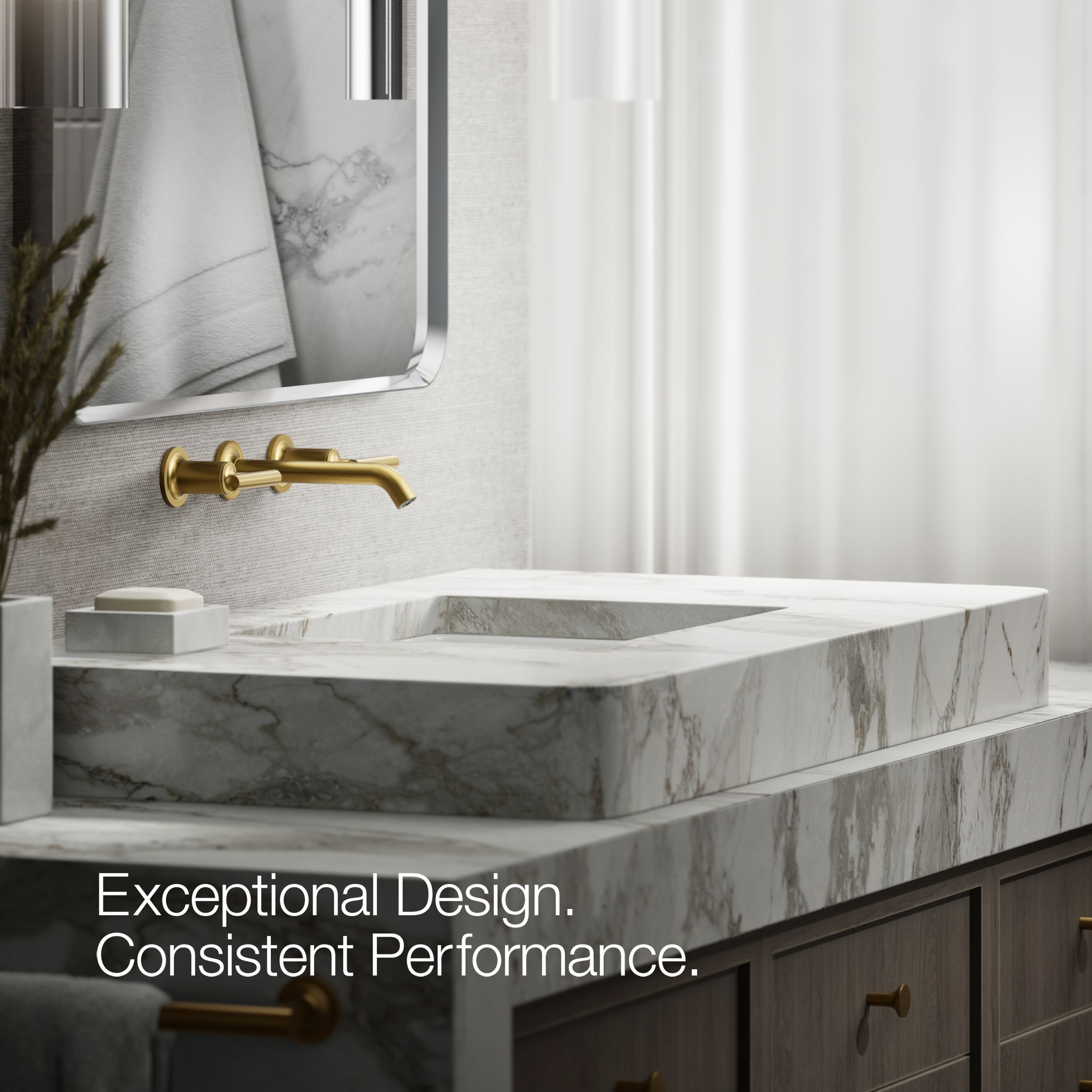 KOHLER K-T14413-4-2MB Lavatory-Faucets - View #4