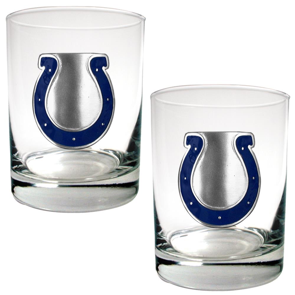 Indianapolis Colts Team Color 2-Pack Stainless Steel Pint Glass