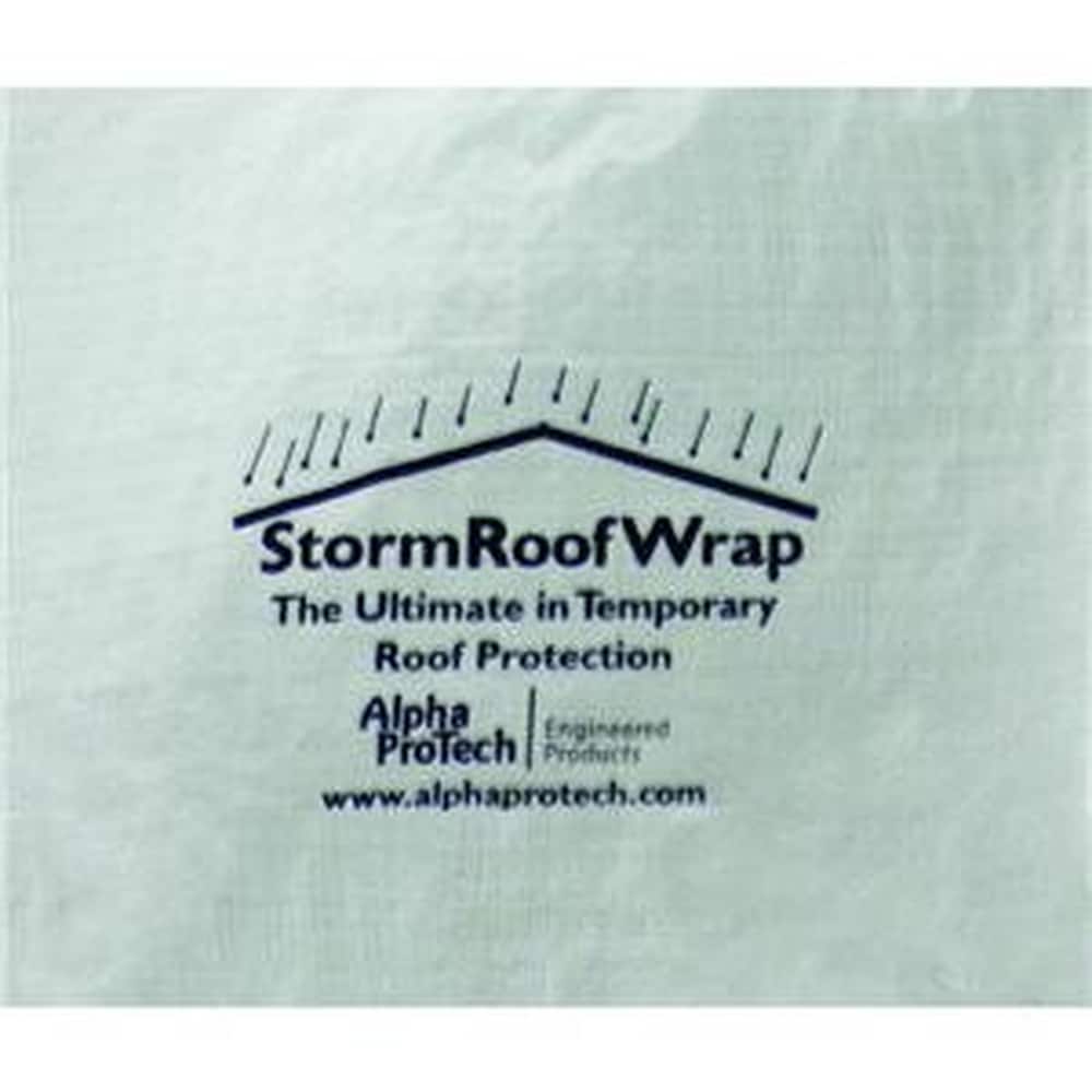 Alpha Pro Tech Protech - 10'X300' Storm Roof Wrap in the Roof Fabric ...