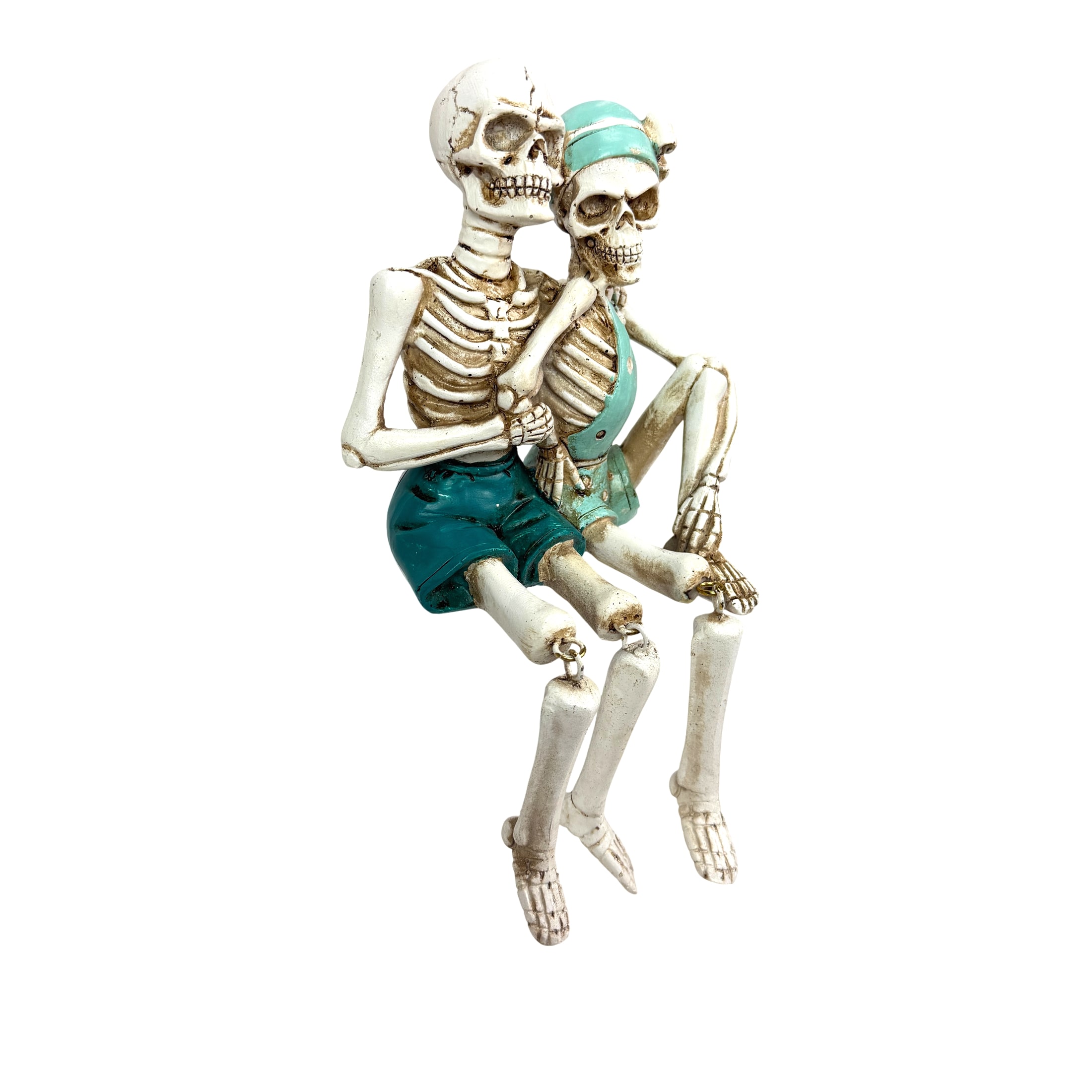Fancy That Gift & Decor Fancy That Resin Skeleton Couple Shelf Sitter ...