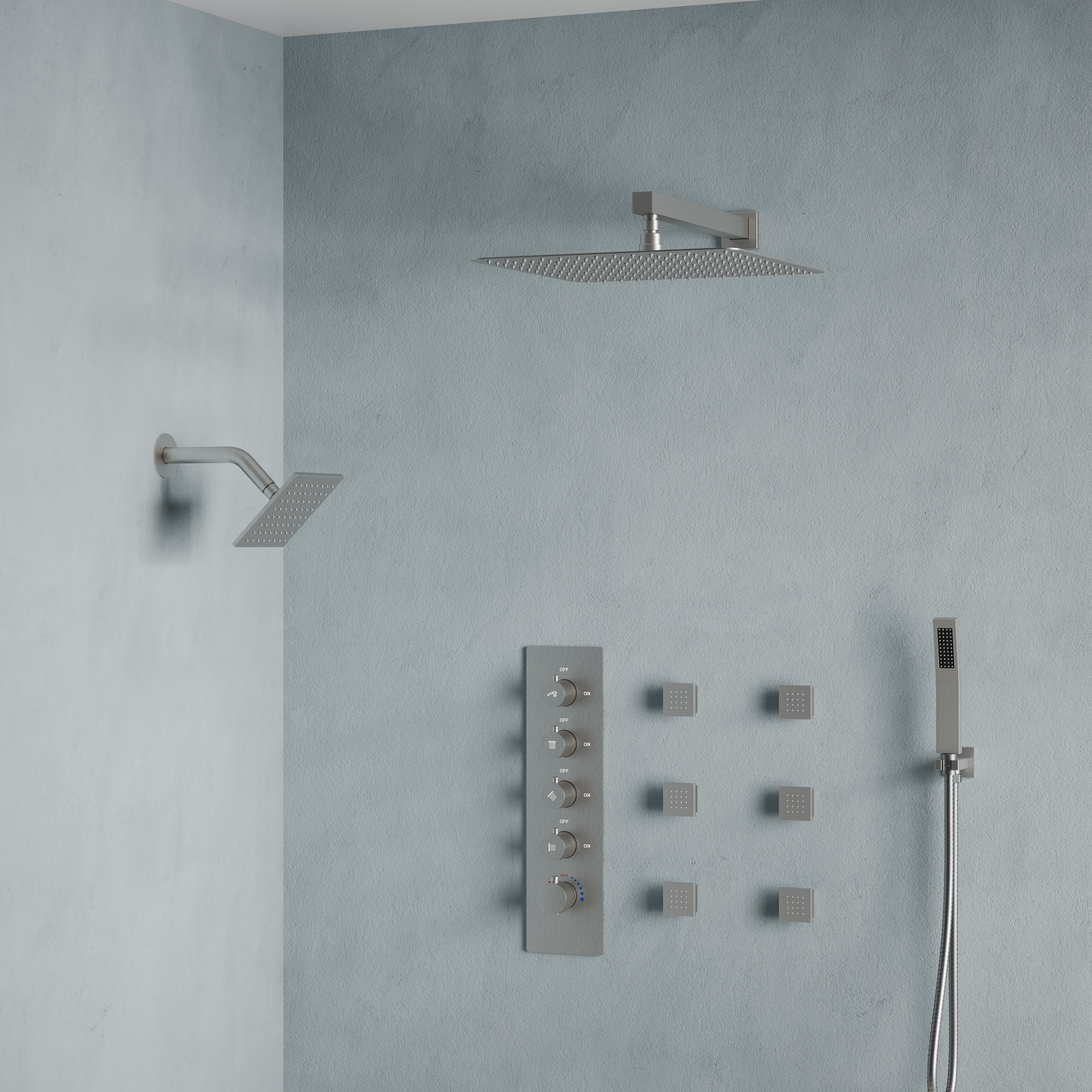 EVERSTEIN Q-929-OTOP Tub-Shower-Faucets - View #2
