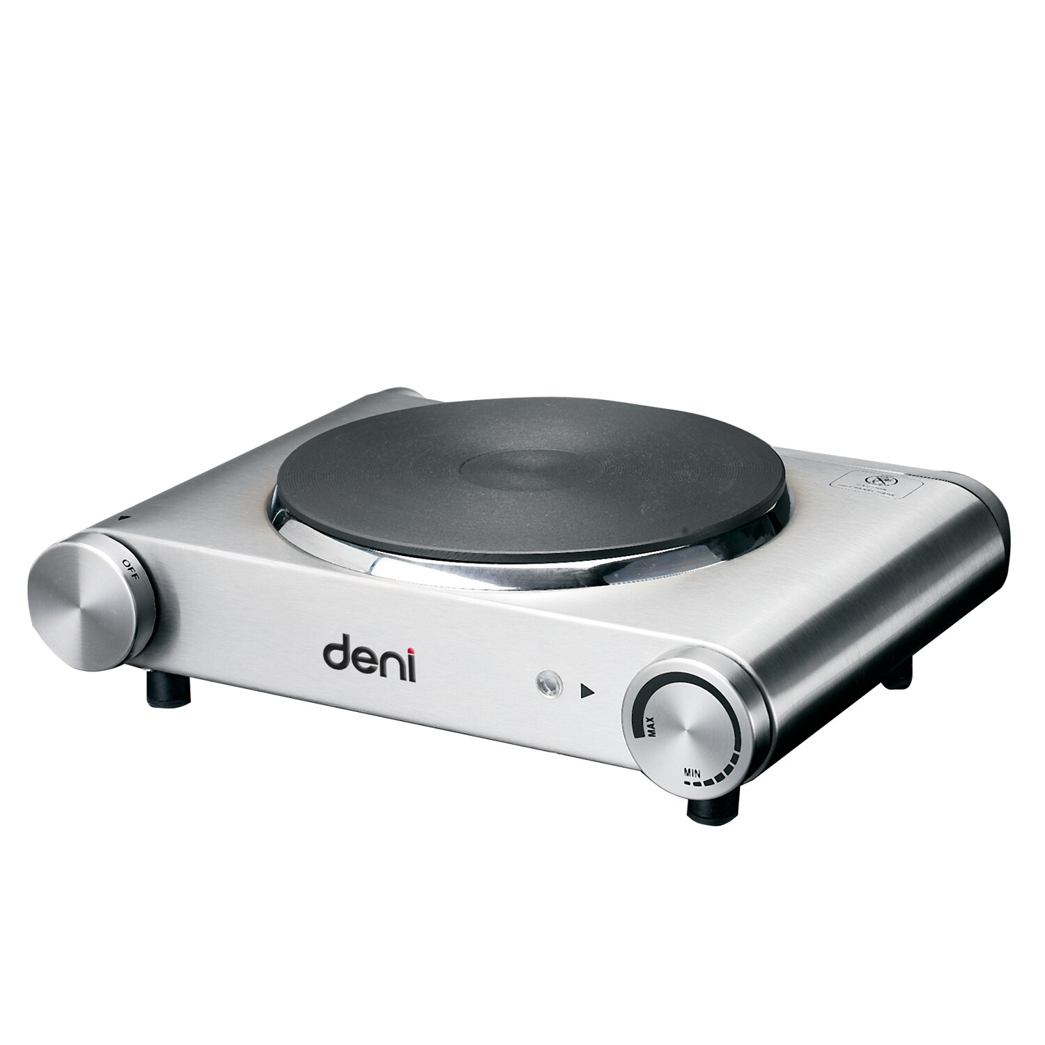 Deni 27.56-in 3 Elements Stainless Steel Electric Hot Plate at