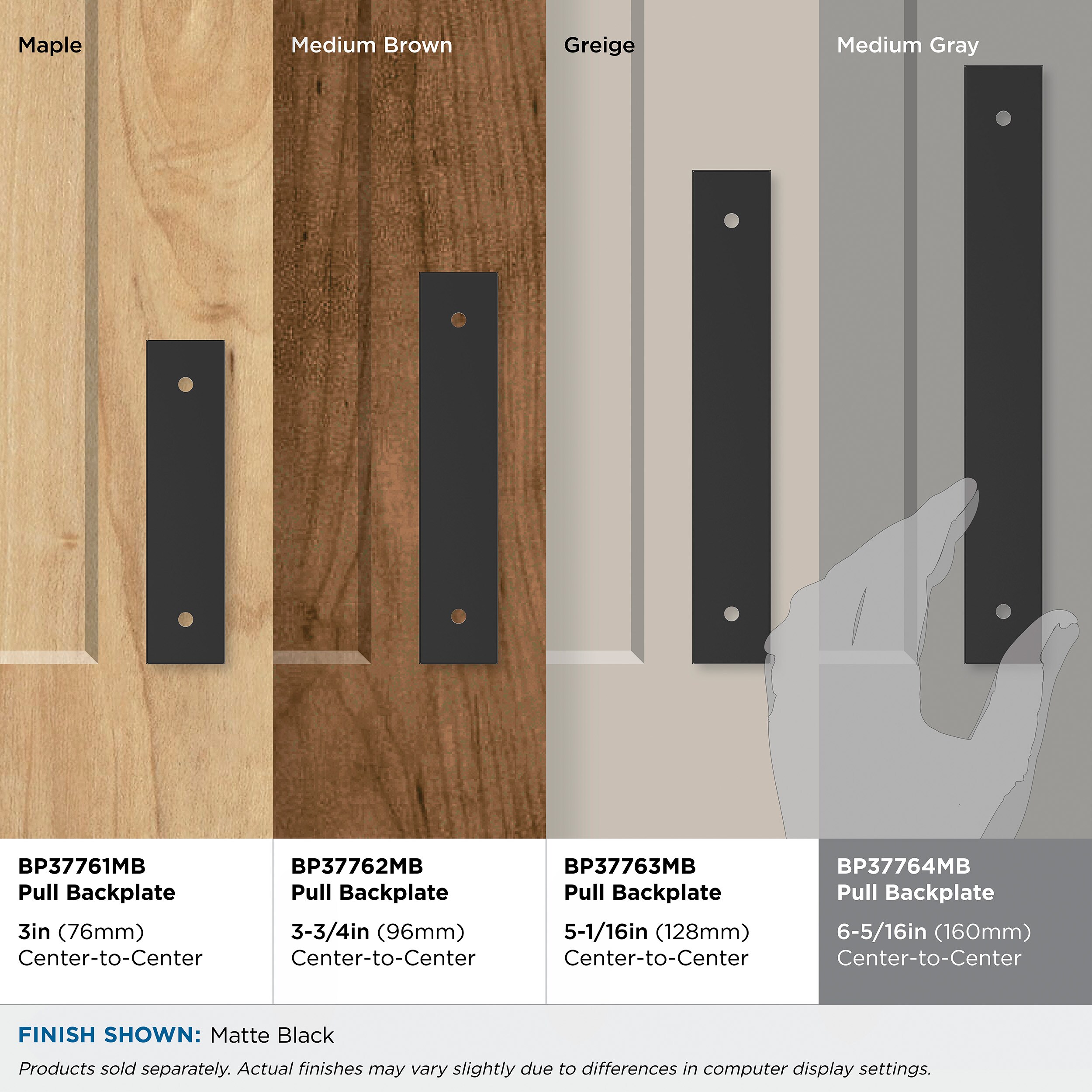 Amerock BP37764MB Drawer-Hardware - View #7