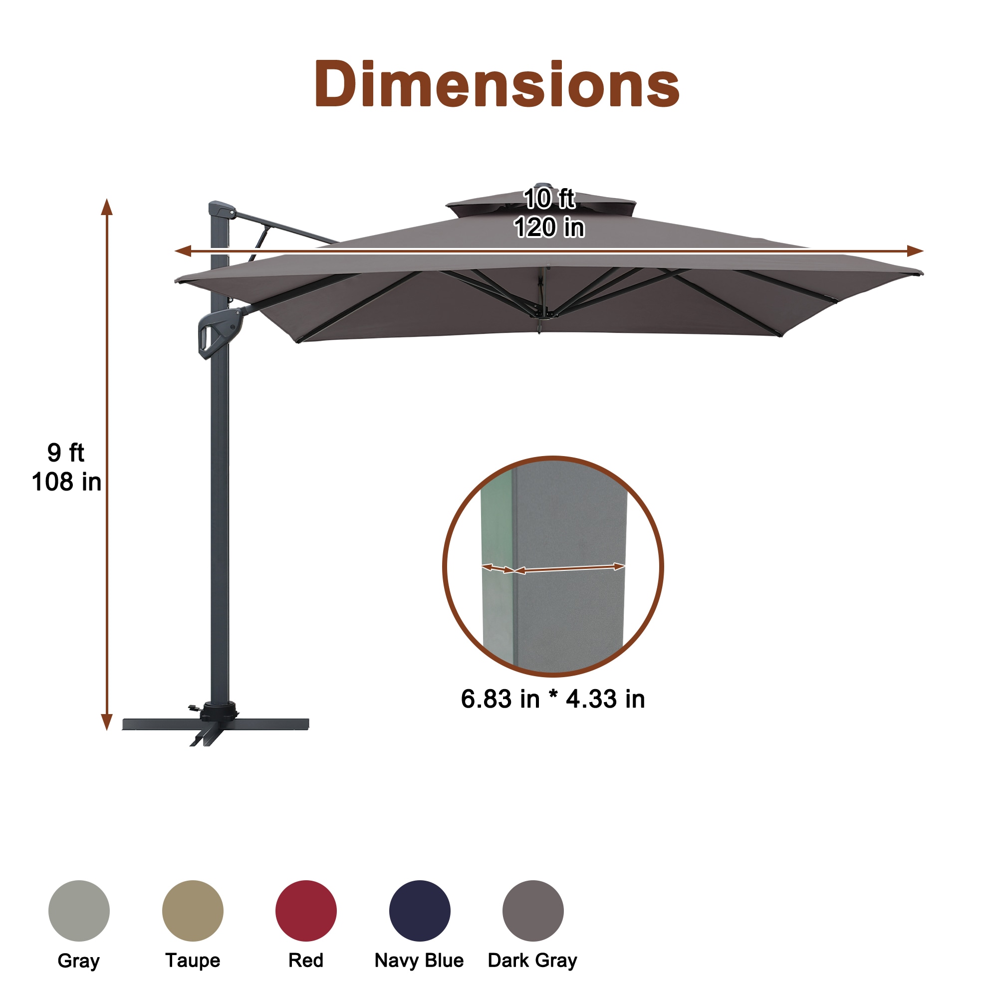 Mondawe MO-WG01GYLED Umbrellas-2 - View #11