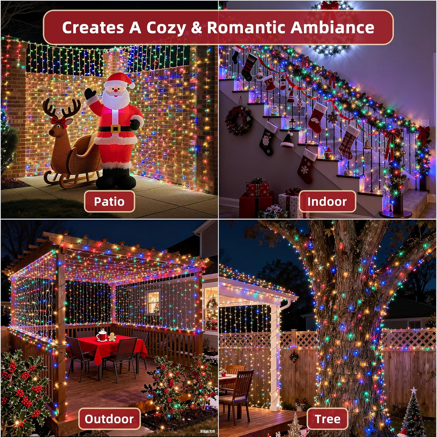 Luupatchy USGAOYUMX0005-LIGHT Christmas-String-Lights - View #4