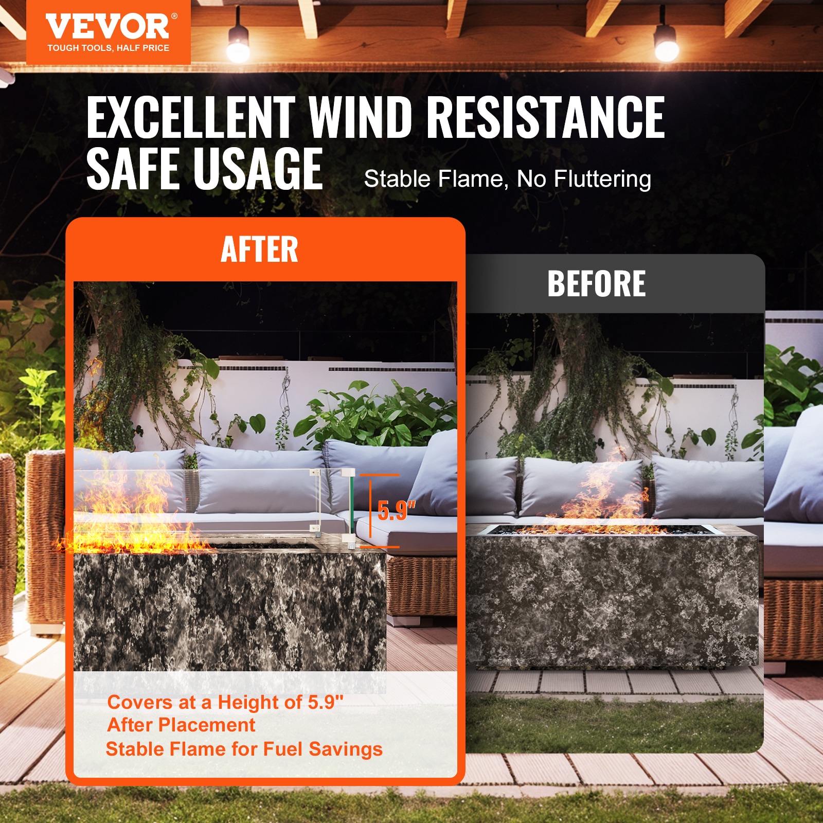 VEVOR FXFF3810.56INJWBGV0 Gas-Fire-Pit-Accessories - View #4