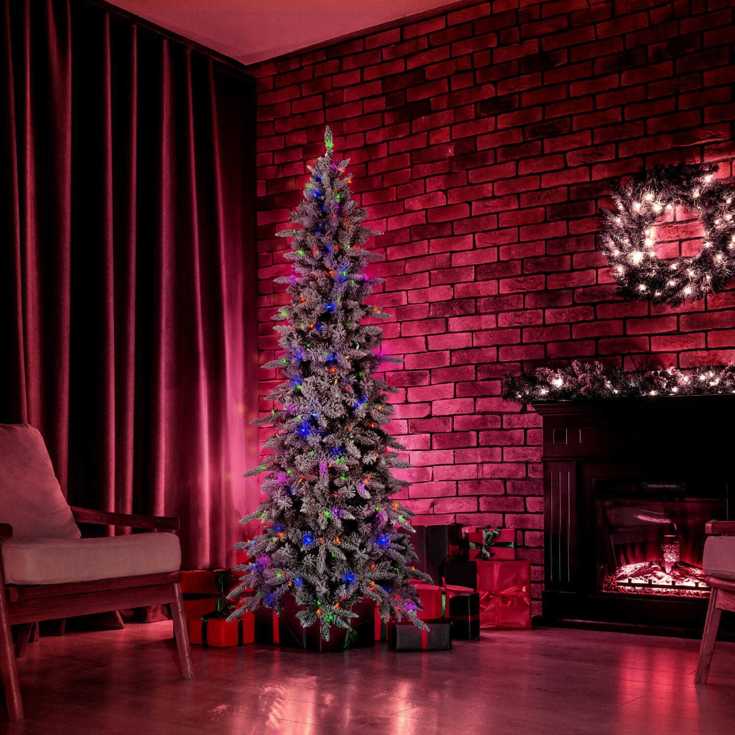 Fraser Hill Farm FFMPS075-6SN Artificial-Christmas-Trees - View #9