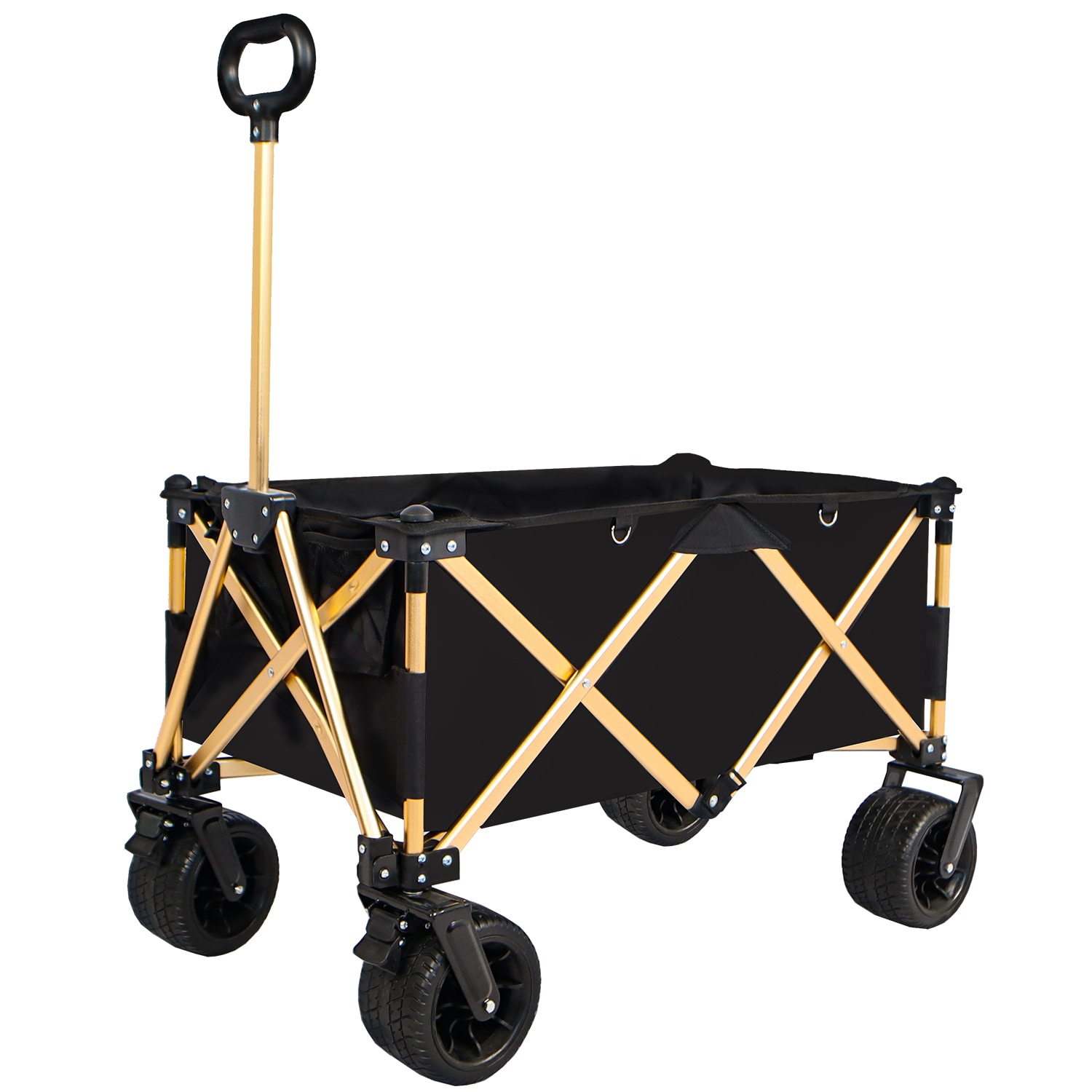 Maocao Hoom JLP190035 Aluminum alloy folding wagon 6.35-cu ft Aluminum Folding Yard Cart