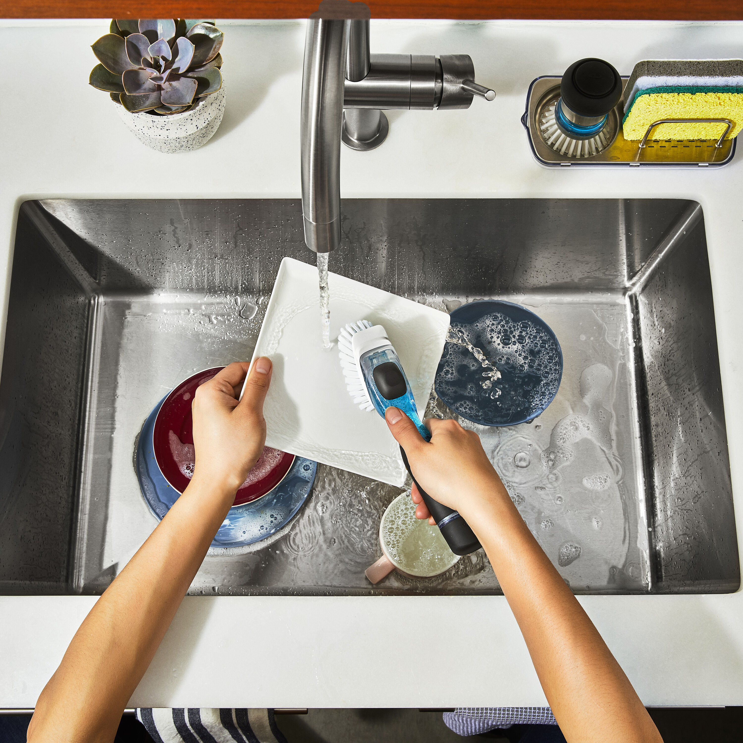 Dish Brush Refill for OXO Dish Brush, 4 Pack Soap Dispensing Dish Brush  Refills, Dish Brush Replacement Head, Brush Dispenser Refill Fits Soap  Dispensing Handle - Yahoo Shopping