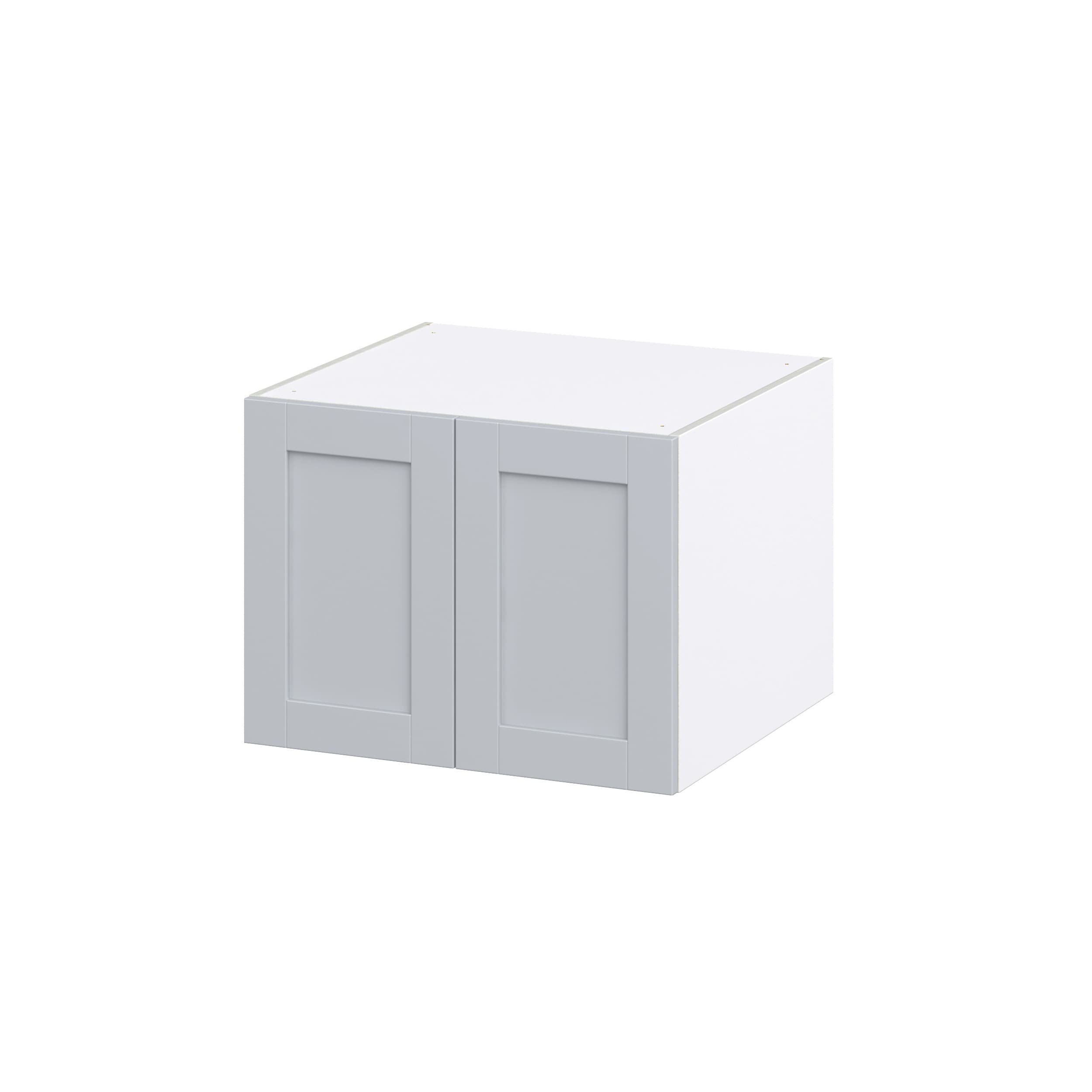 Hugo&Borg Charlesberg 27-in W x 15-in H x 24-in D Gray Wall Fully Assembled Cabinet (Recessed Panel Shaker Door Style)