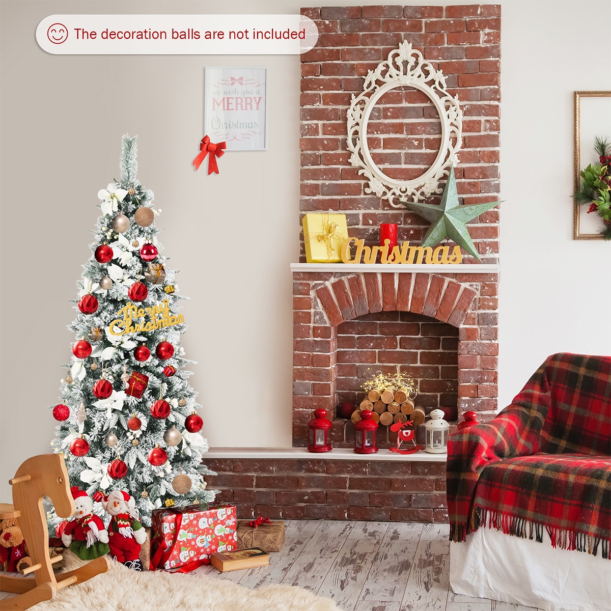 WELLFOR CM-HWY-23501 Artificial-Christmas-Trees - View #7