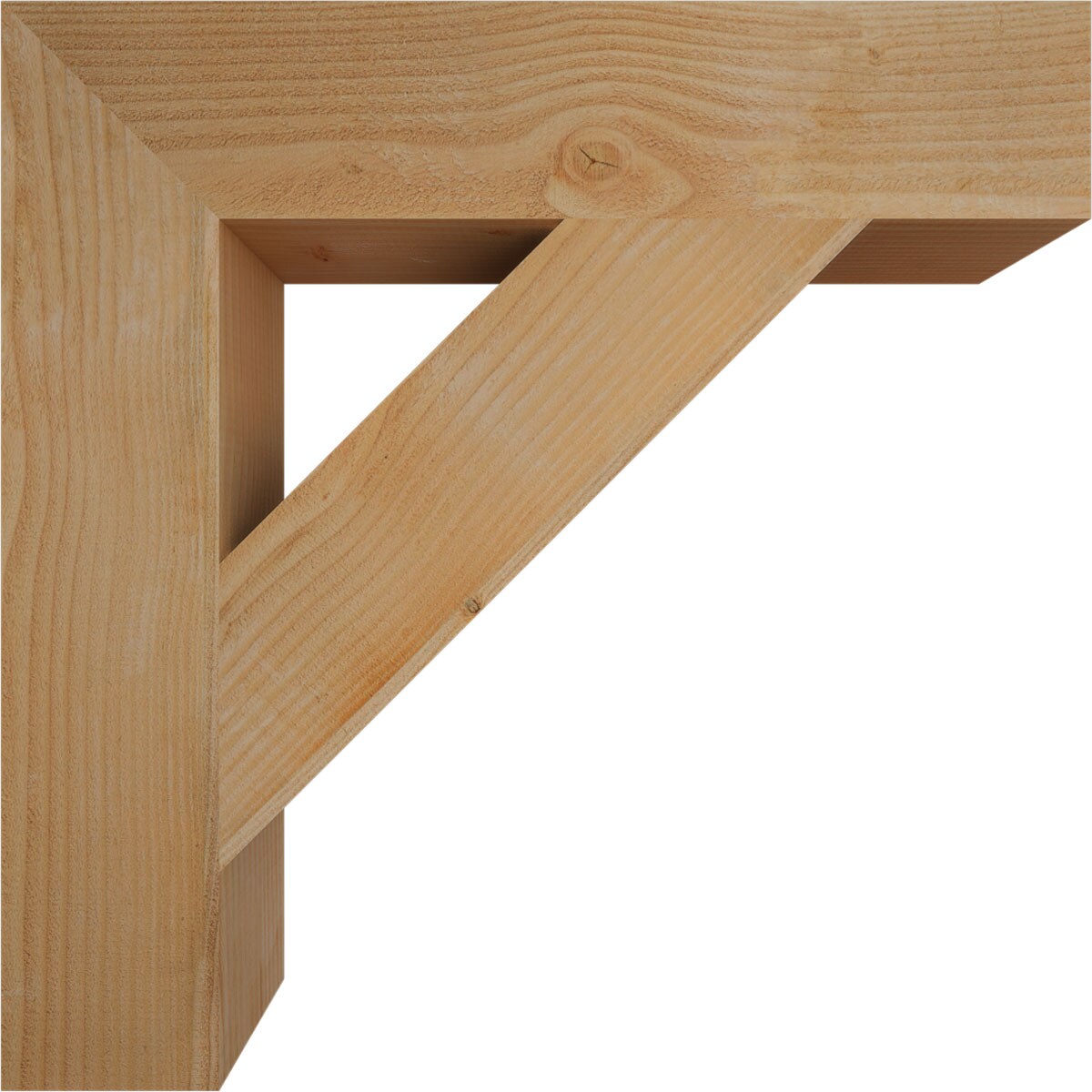 Ekena Millwork BKT06X30X30TRA05RDF Exterior-Brackets-Braces - View #3