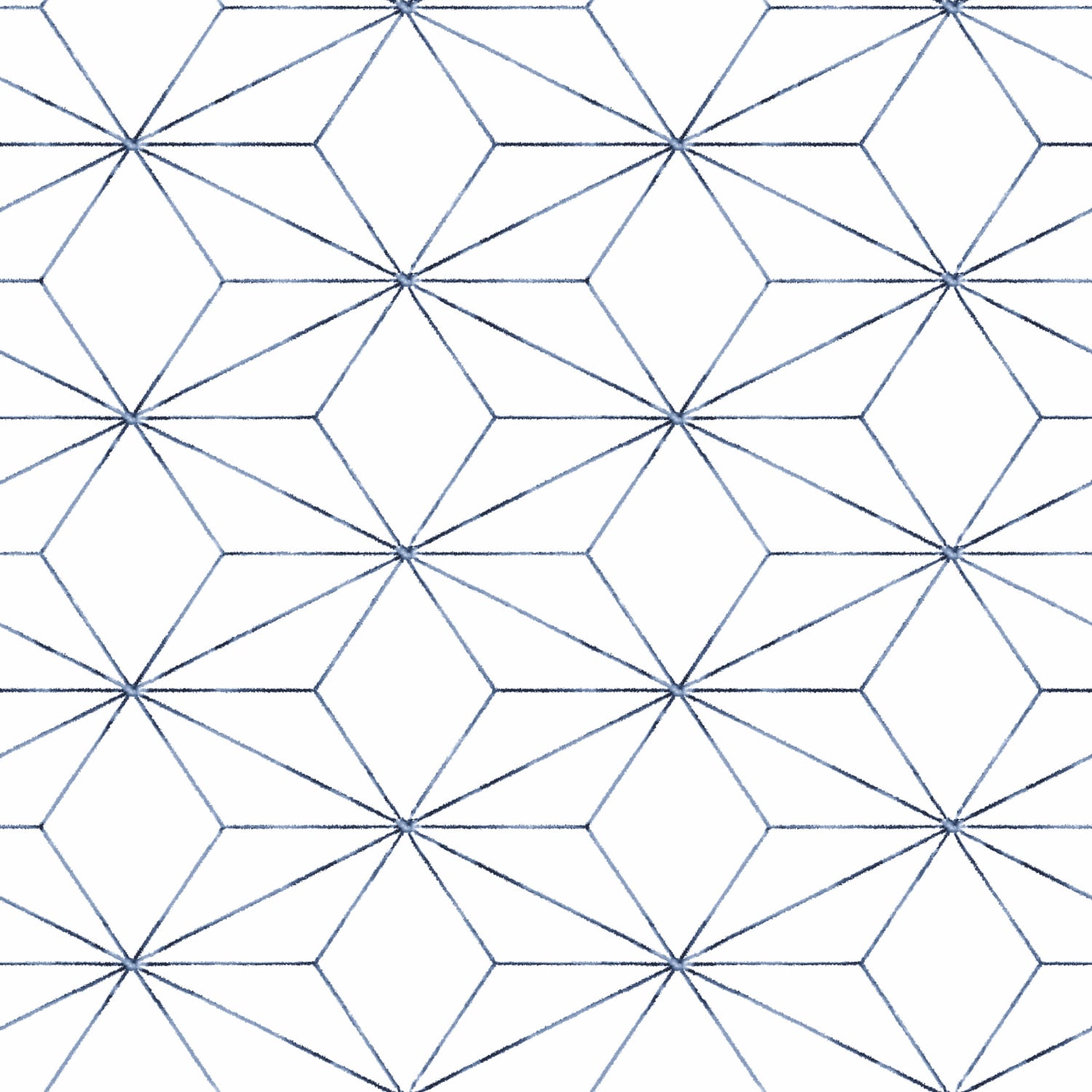 RoomMates RMK12038RL 28.29-Sq. Feet Blue Vinyl Geometric Self-adhesive Peel and Stick Wallpaper