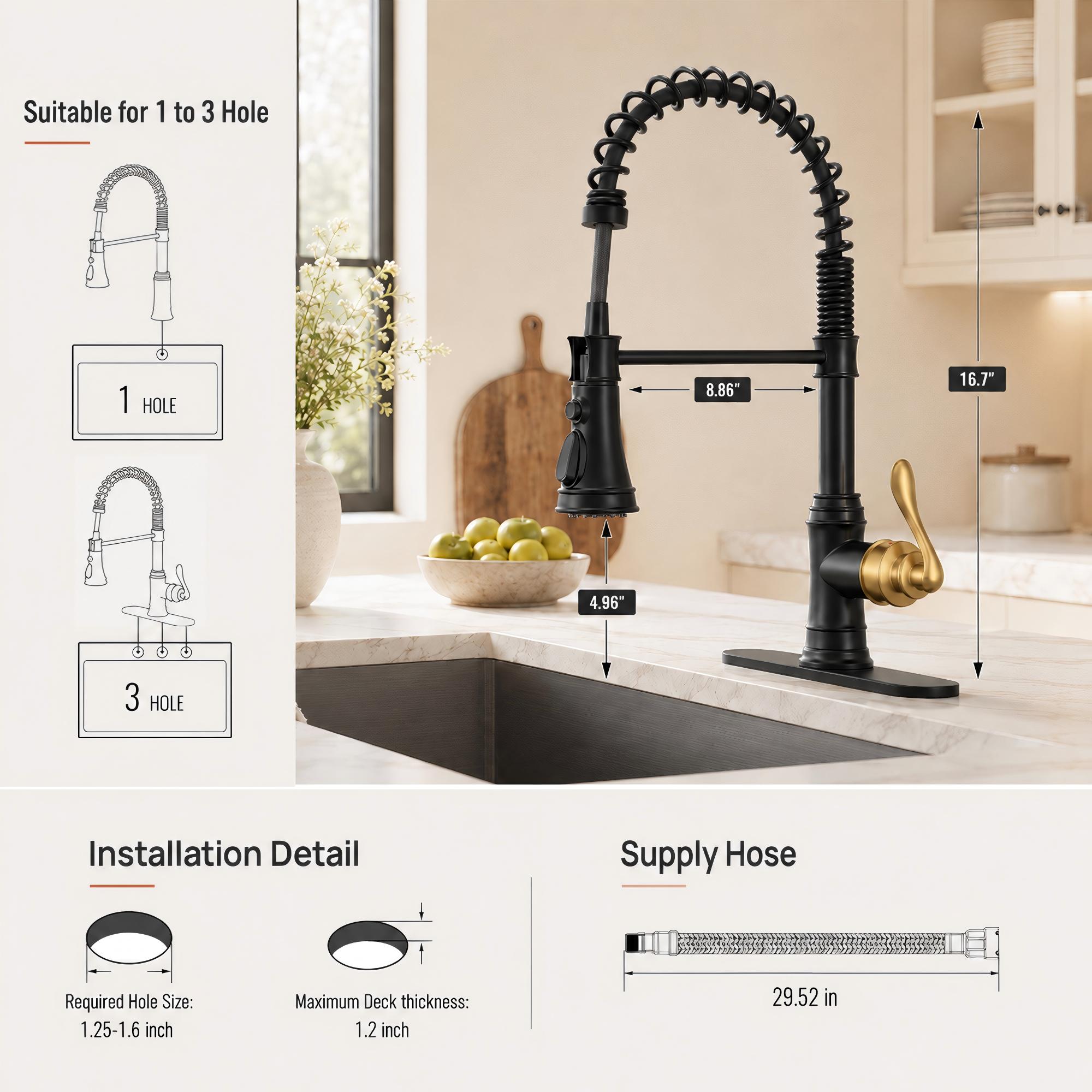 BWE A-94553-GB Kitchen-Faucets - View #6