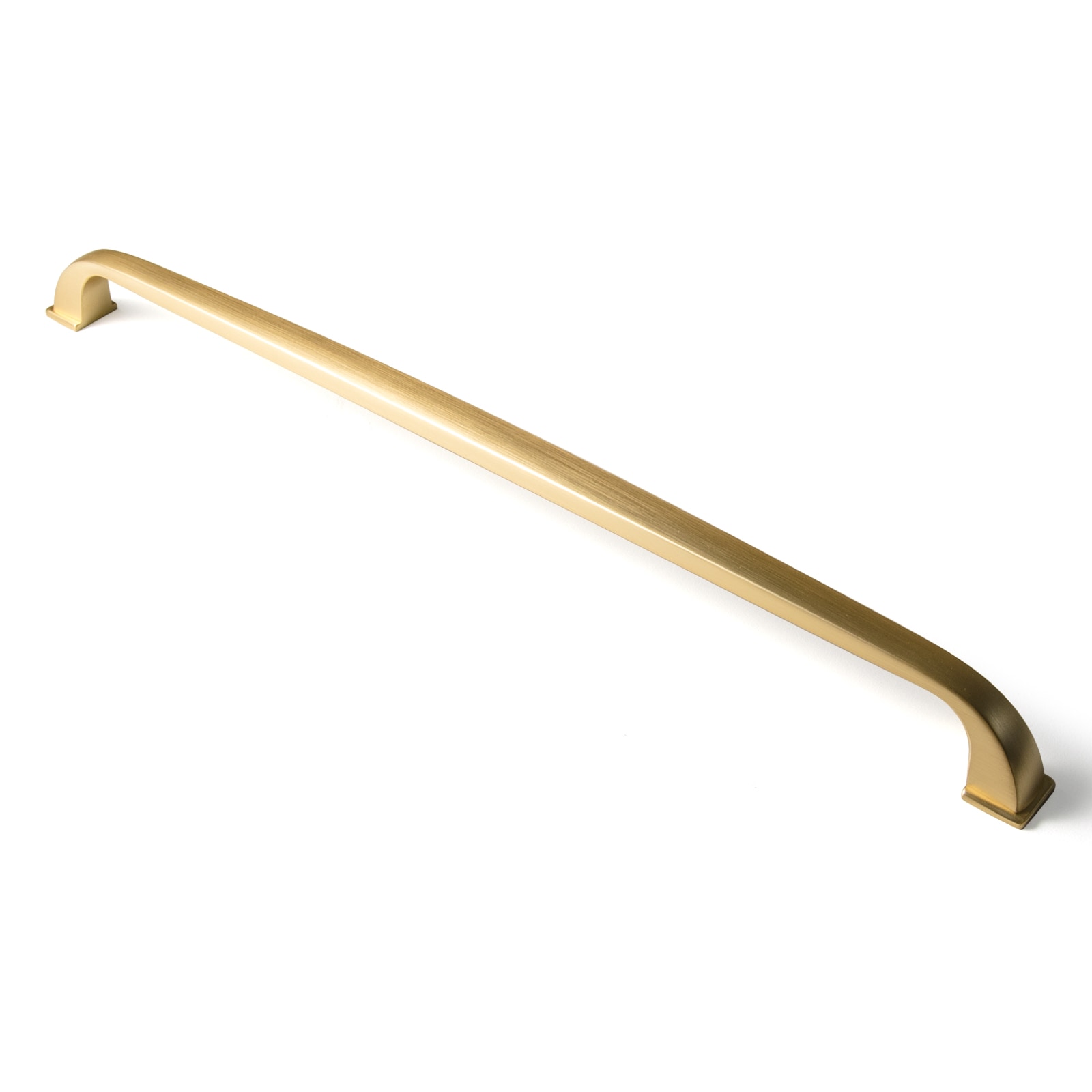 Miaokesen 9357TLS-320 12-5/8-in , 320mm Center to Center Light Brushed Brass Arch Handle 6 -Pack