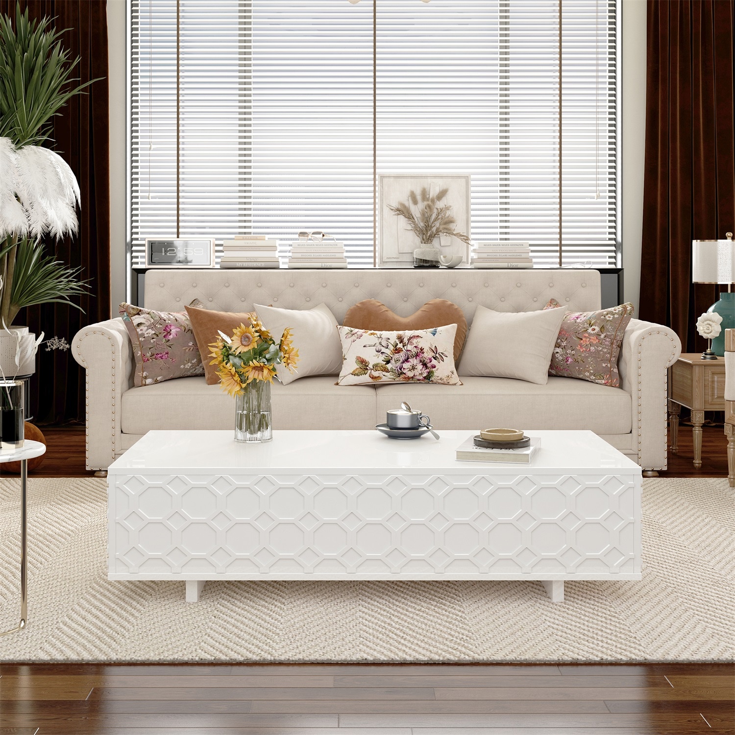 Mondawe MO-CF1-WH Coffee-Tables - View #2