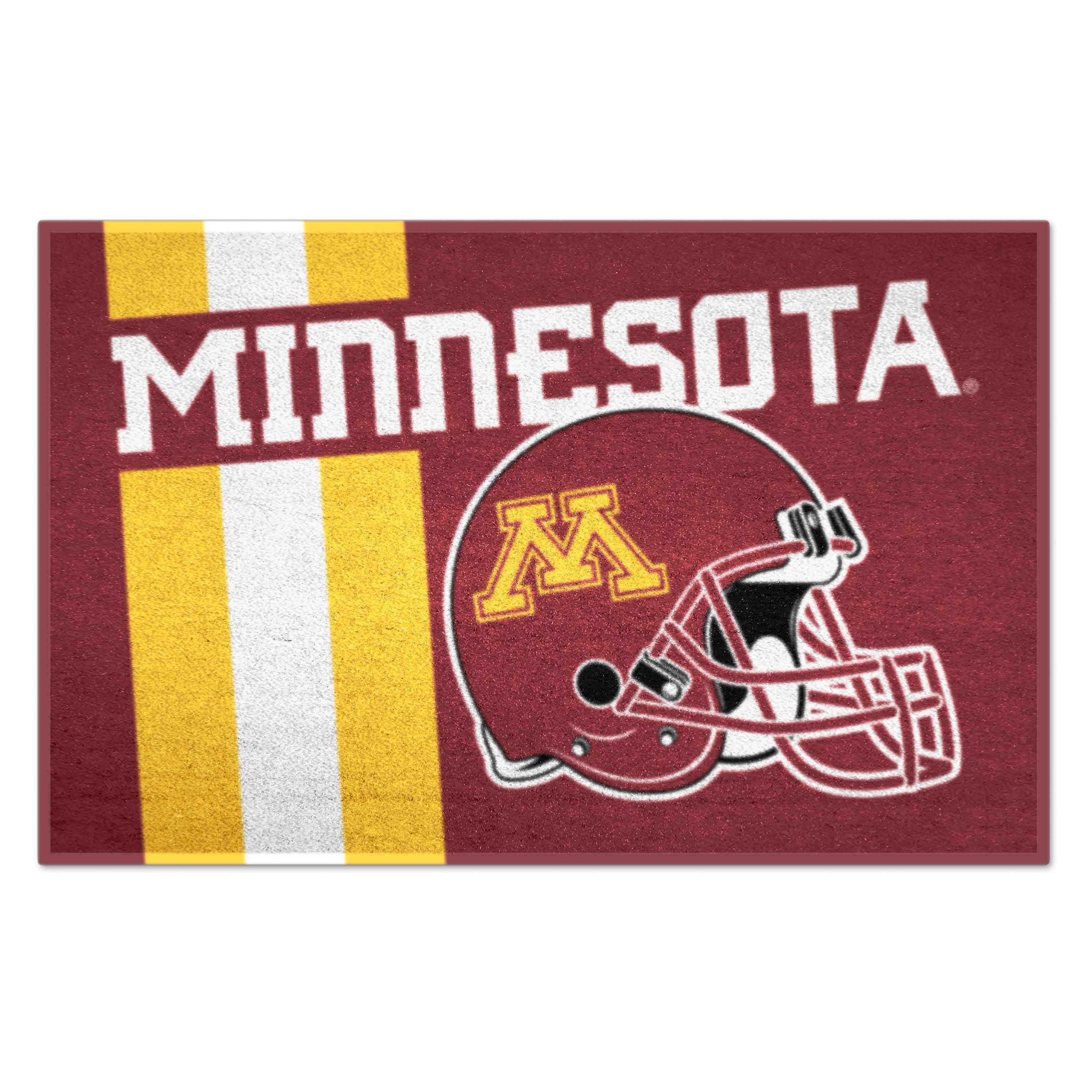 FANMATS 18760 Minnesota Golden Gophers 30-in x 19-in Red Nylon Indoor or outdoor Decorative Sports Door Mat