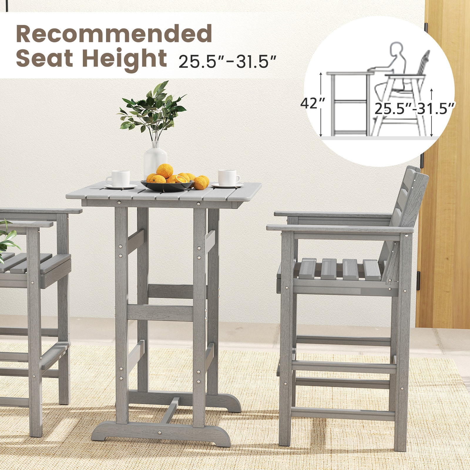 Iseryn JN12060GR Patio-Tables - View #8