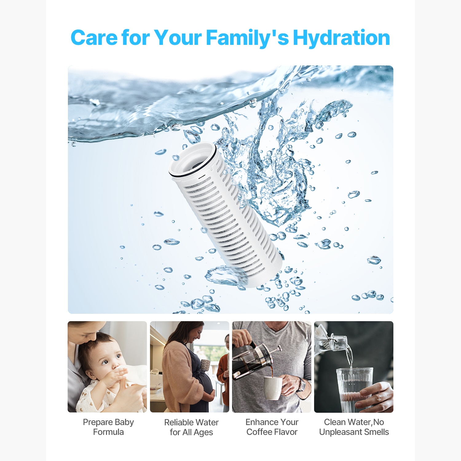 VEVOR SCLSGLXYZXLX07503V0 Water-Filter-Pitchers - View #6