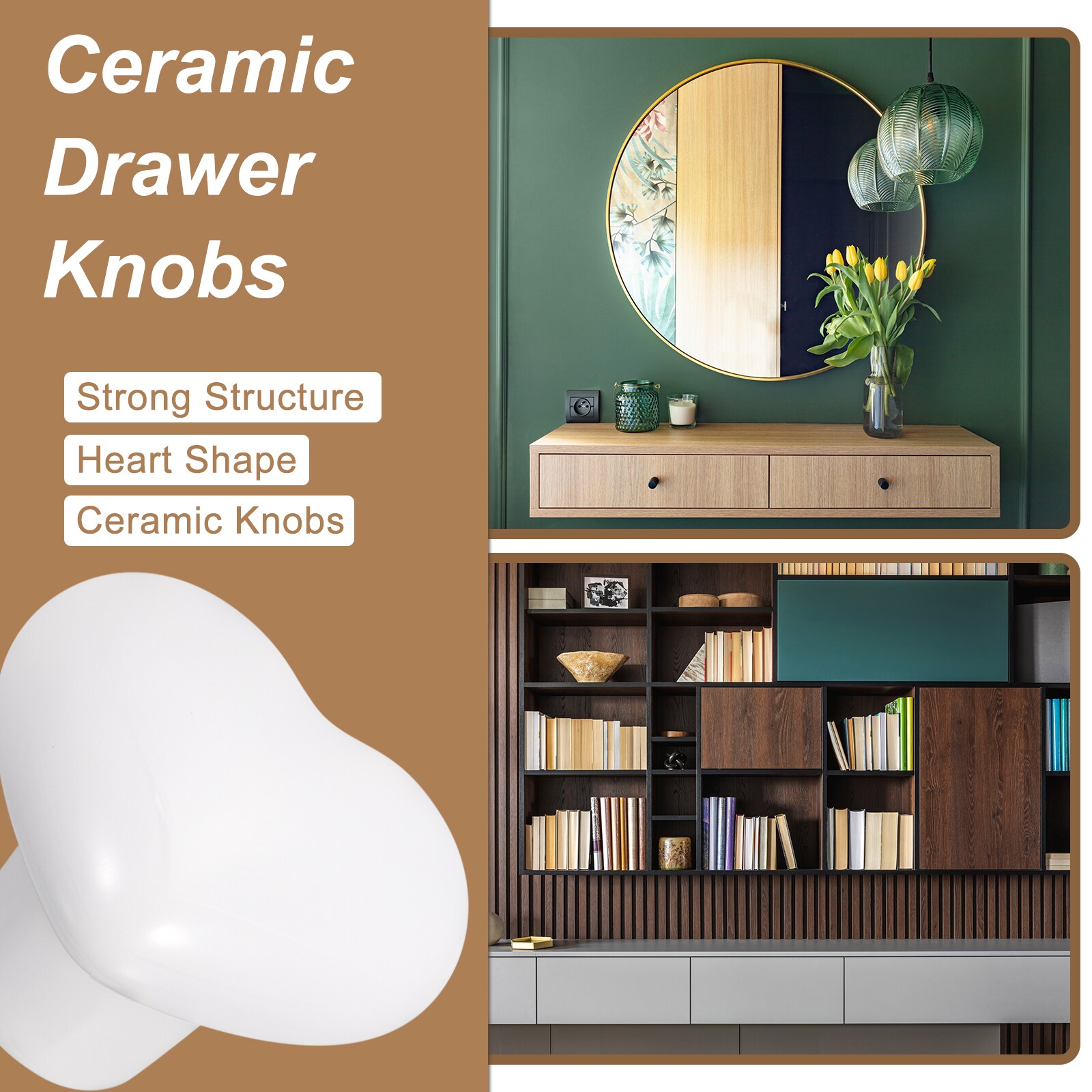 Unique Bargains S25093000UX4395 Cabinet-Pulls - View #5