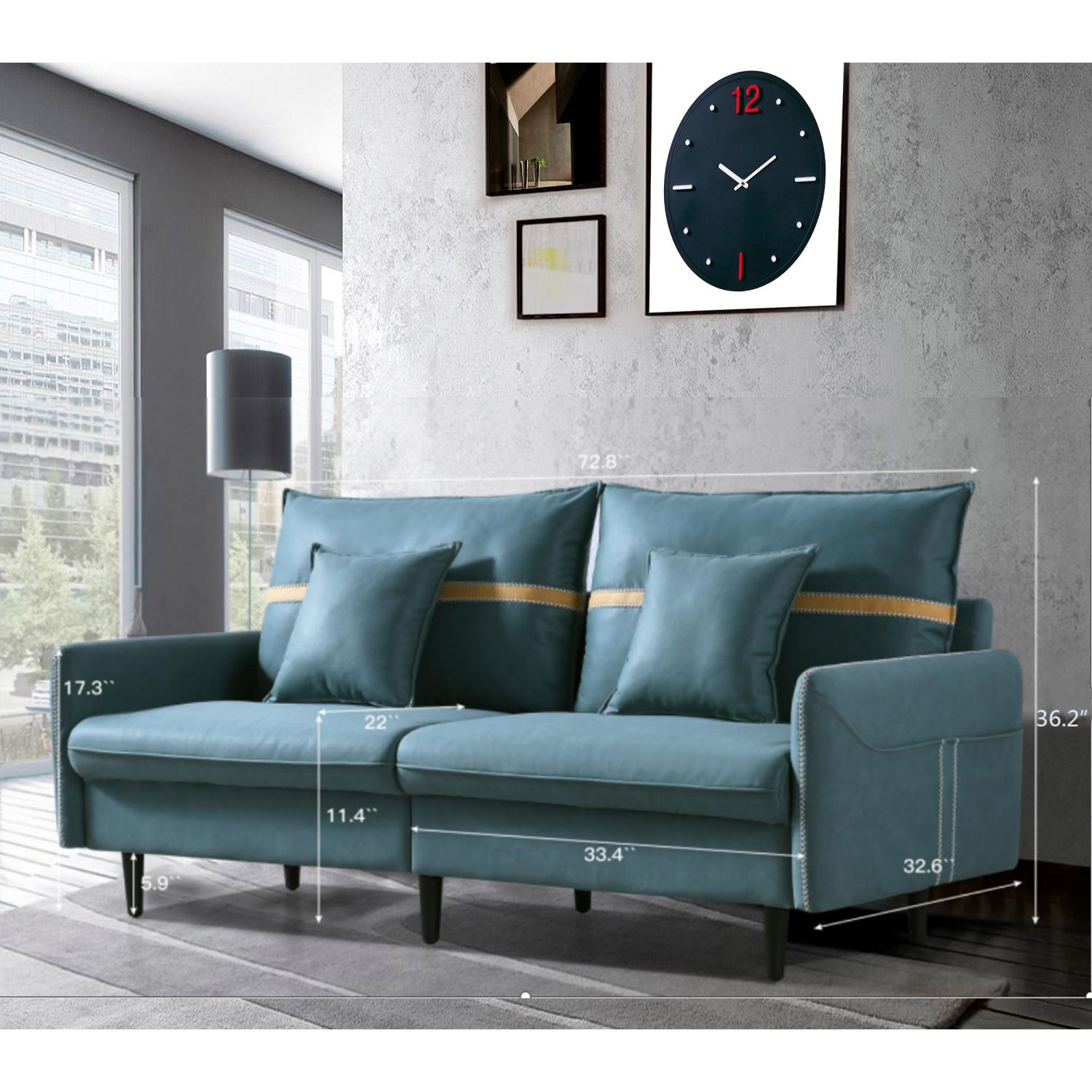 JASMODER W1036S00002 Sofas-Loveseats - View #2