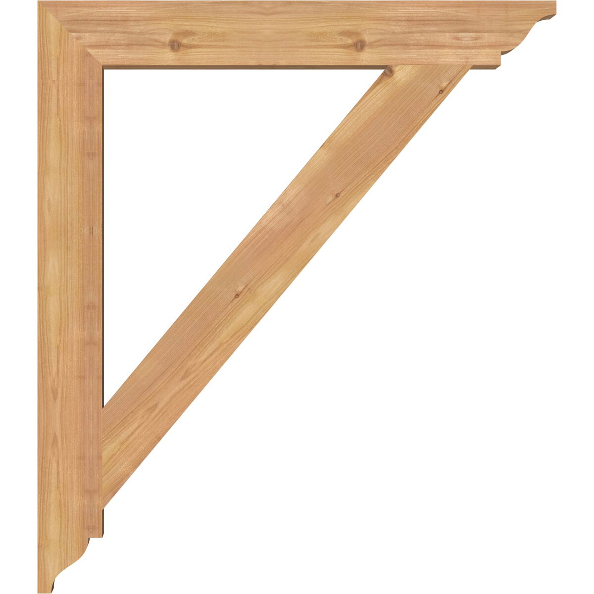 Ekena Millwork BKT04X28X32TRA01SWR Exterior-Brackets-Braces - View #3