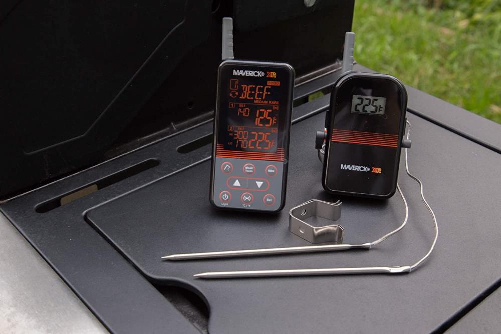 Maverick XR-50 Extended Range Digital Wireless BBQ Meat Thermometer w/ NO  PROBES