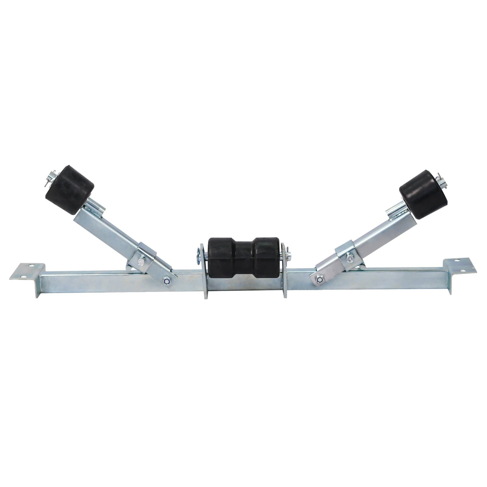 Kahomvis GH-QPW4-419 Boat Trailer Bottom Support Bracket with Keel Rollers Capacity 1102 Lb