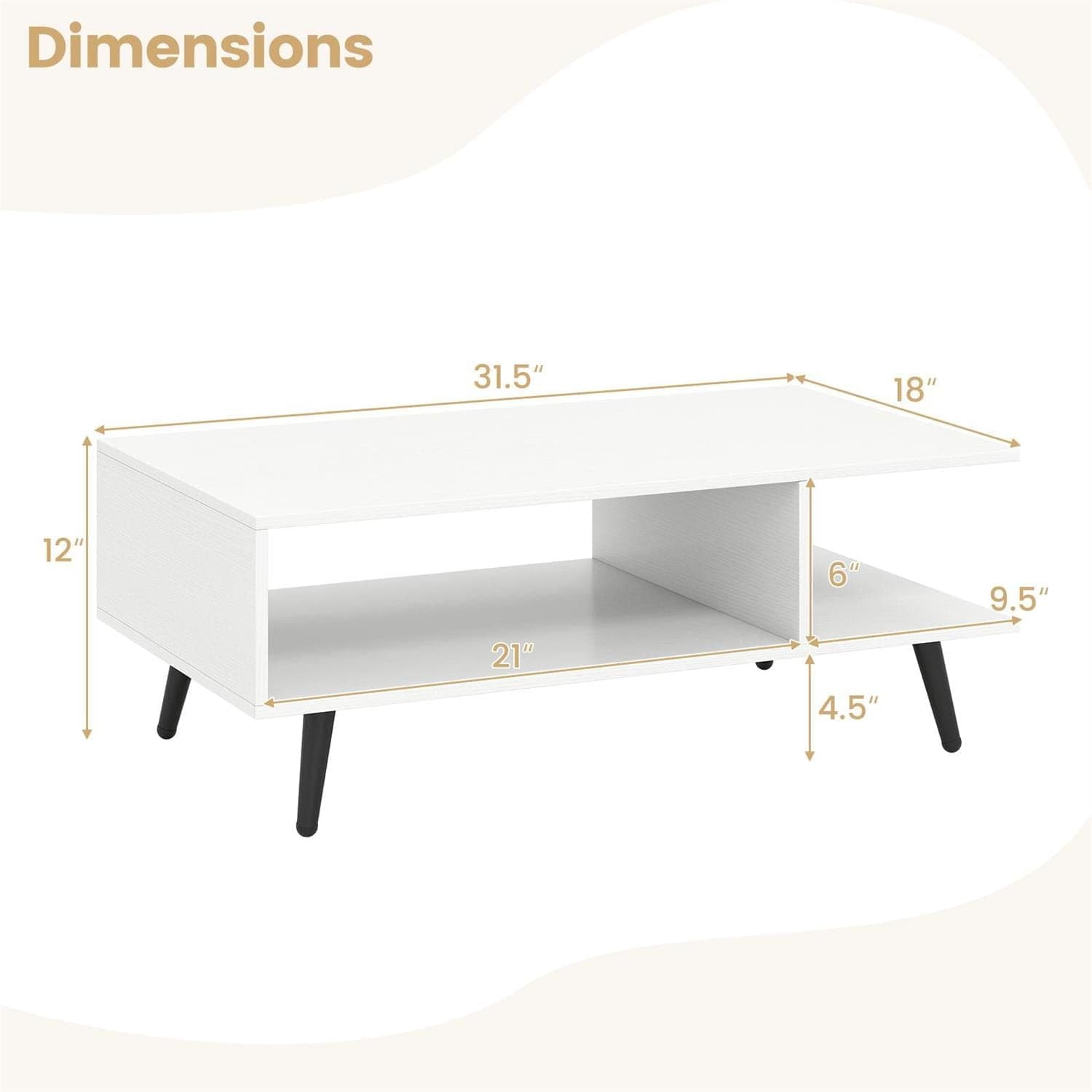 VERYKE 4001553922500 Coffee-Tables - View #3