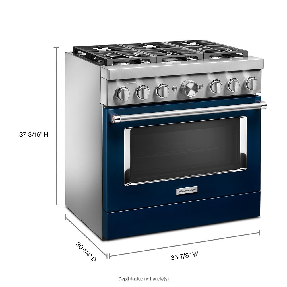 KitchenAid KFDC506JIB Dual-Fuel-Ranges - View #7