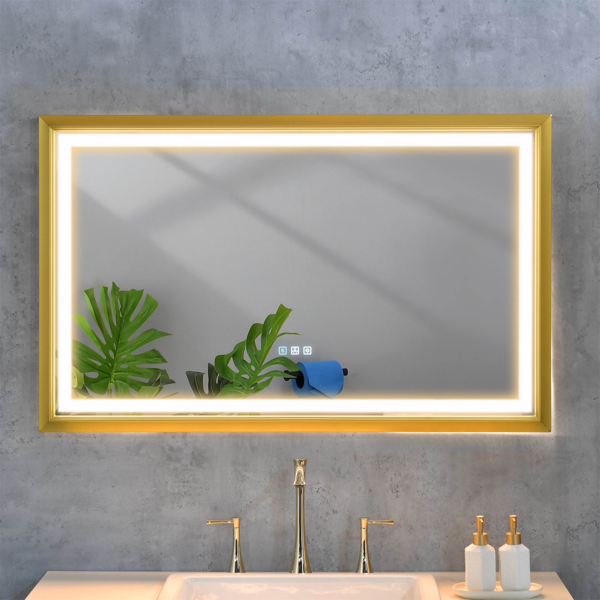 BABOOM BOM-3740547-OR Framed-Bath-Mirrors - View #2