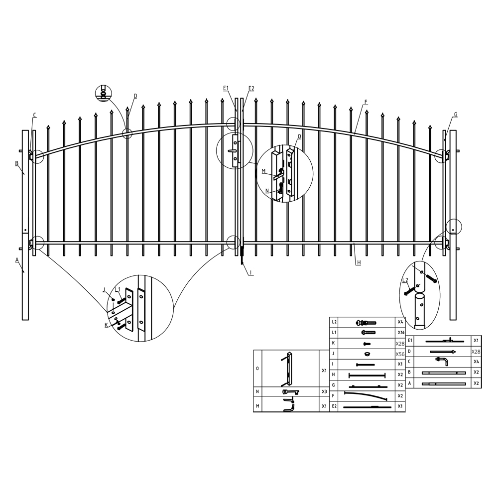 EXPANDO STRETCH GATE (20 FEET) - Watkinsville, GA - Athens