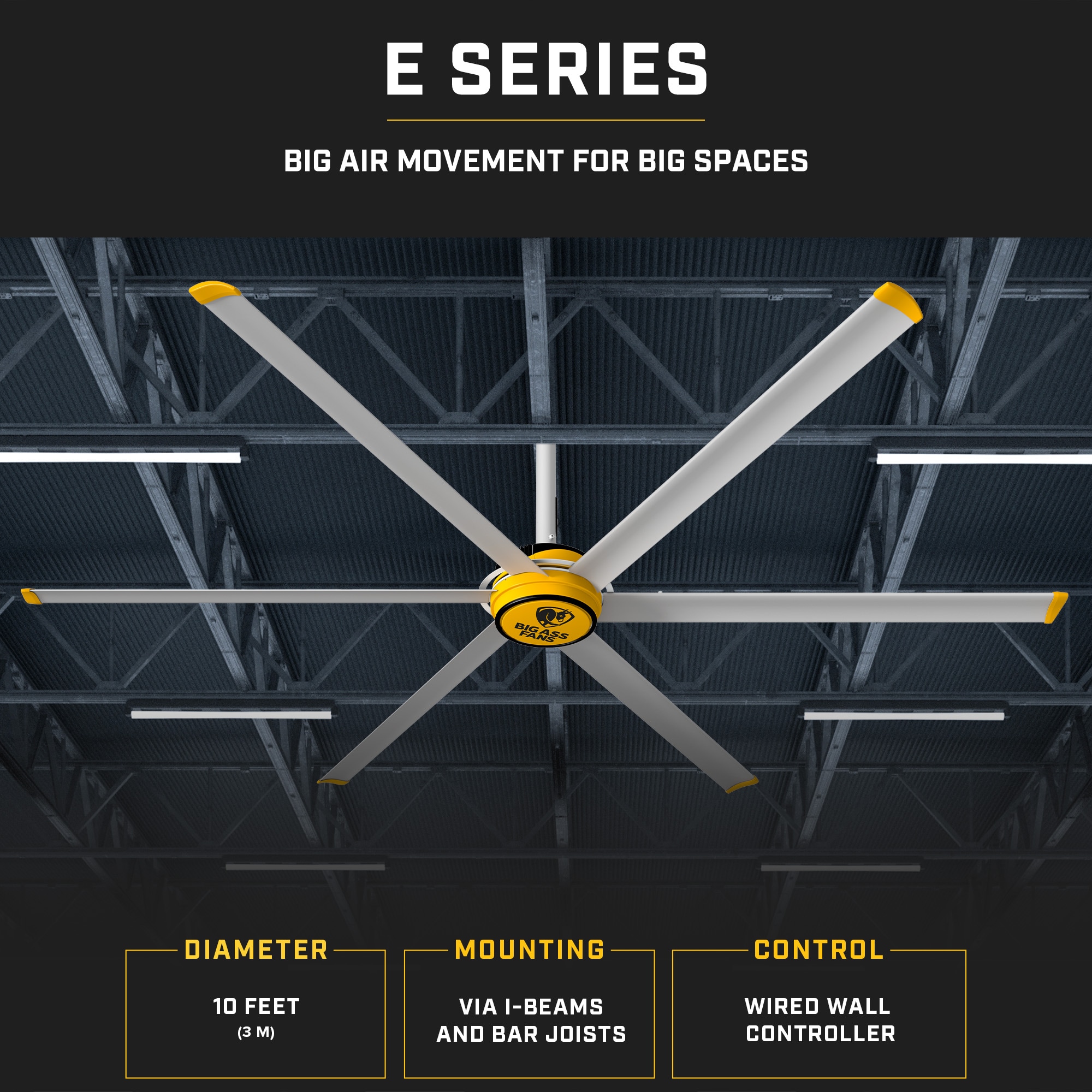 Big Ass Fans F-ES2-1001S34 Ceiling-Fans - View #7